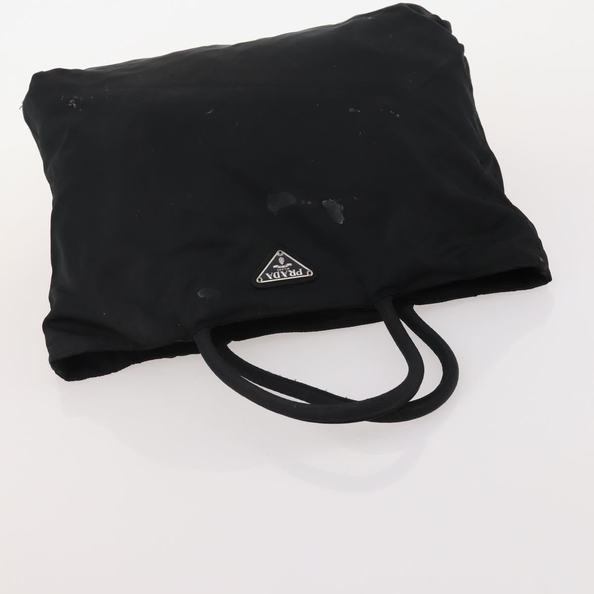 PRADA Hand Bag Nylon 5 Set Black Auth 174961