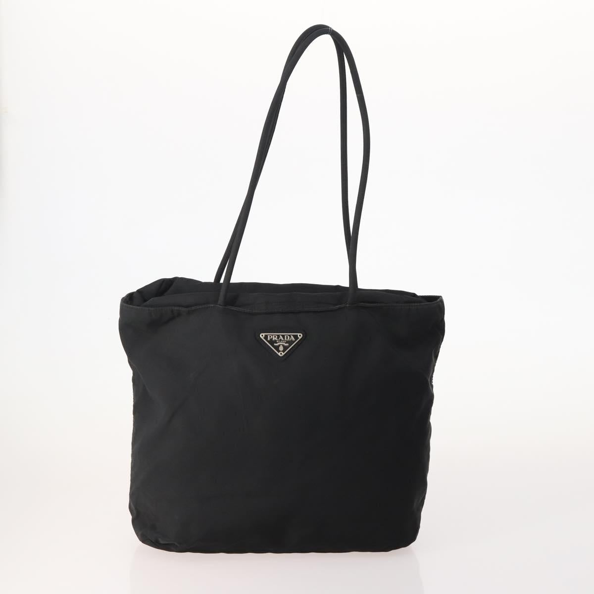 PRADA Hand Bag Nylon 5 Set Black Auth 174961