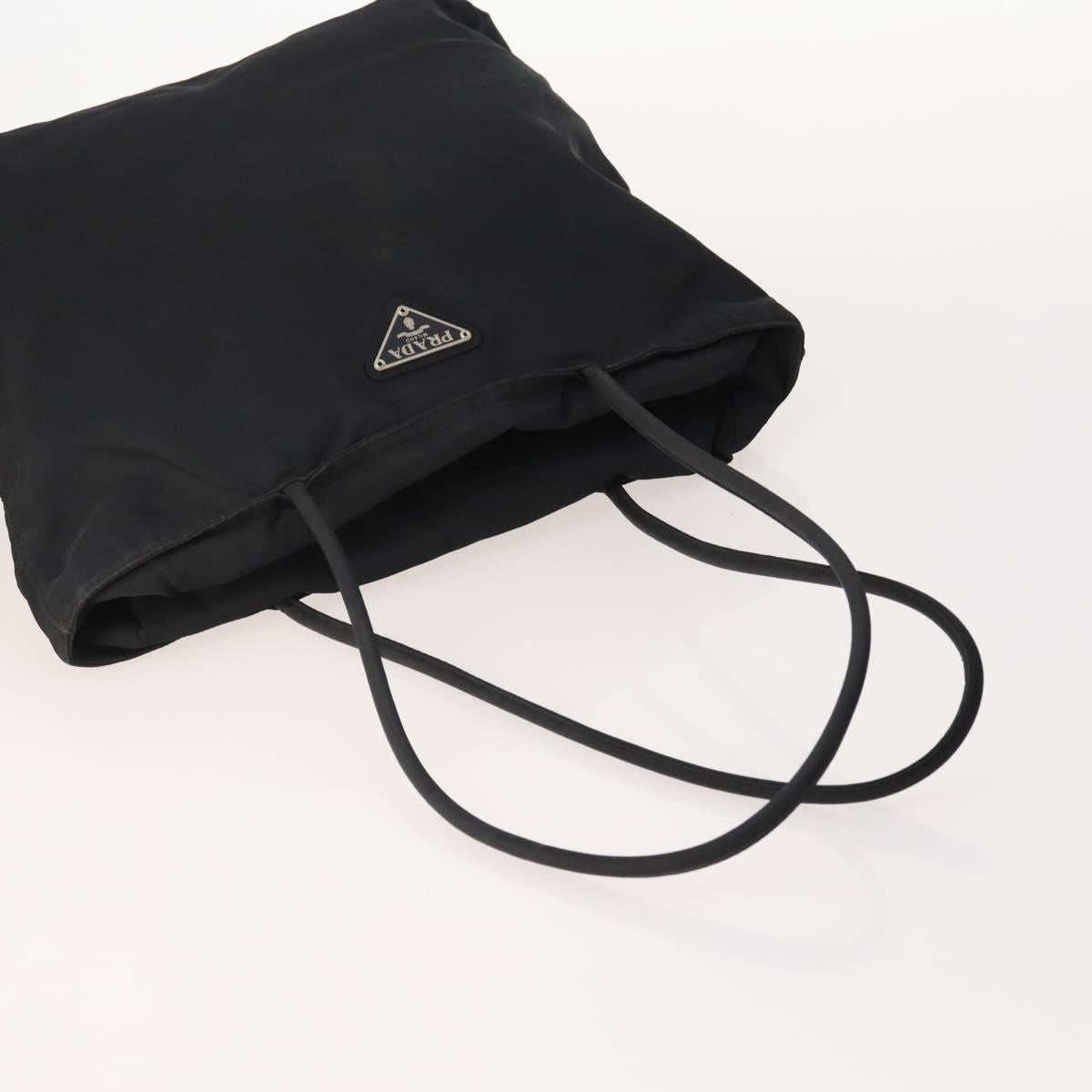 PRADA Hand Bag Nylon 5 Set Black Auth 174961