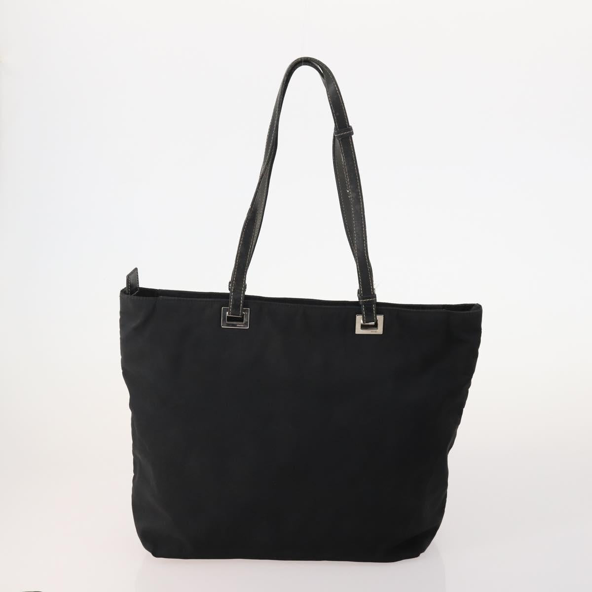 PRADA Hand Bag Nylon 5 Set Black Auth 174961