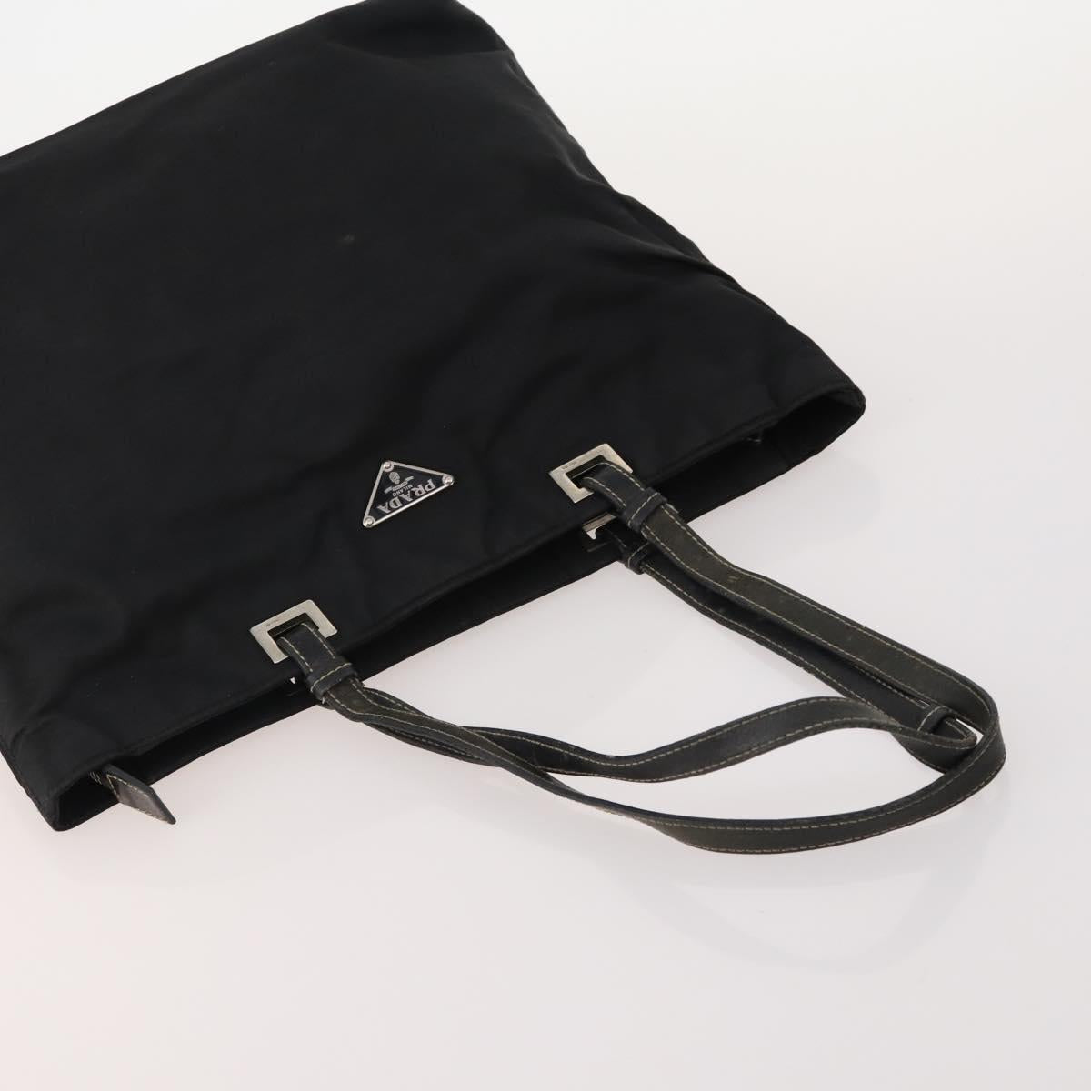 PRADA Hand Bag Nylon 5 Set Black Auth 174961