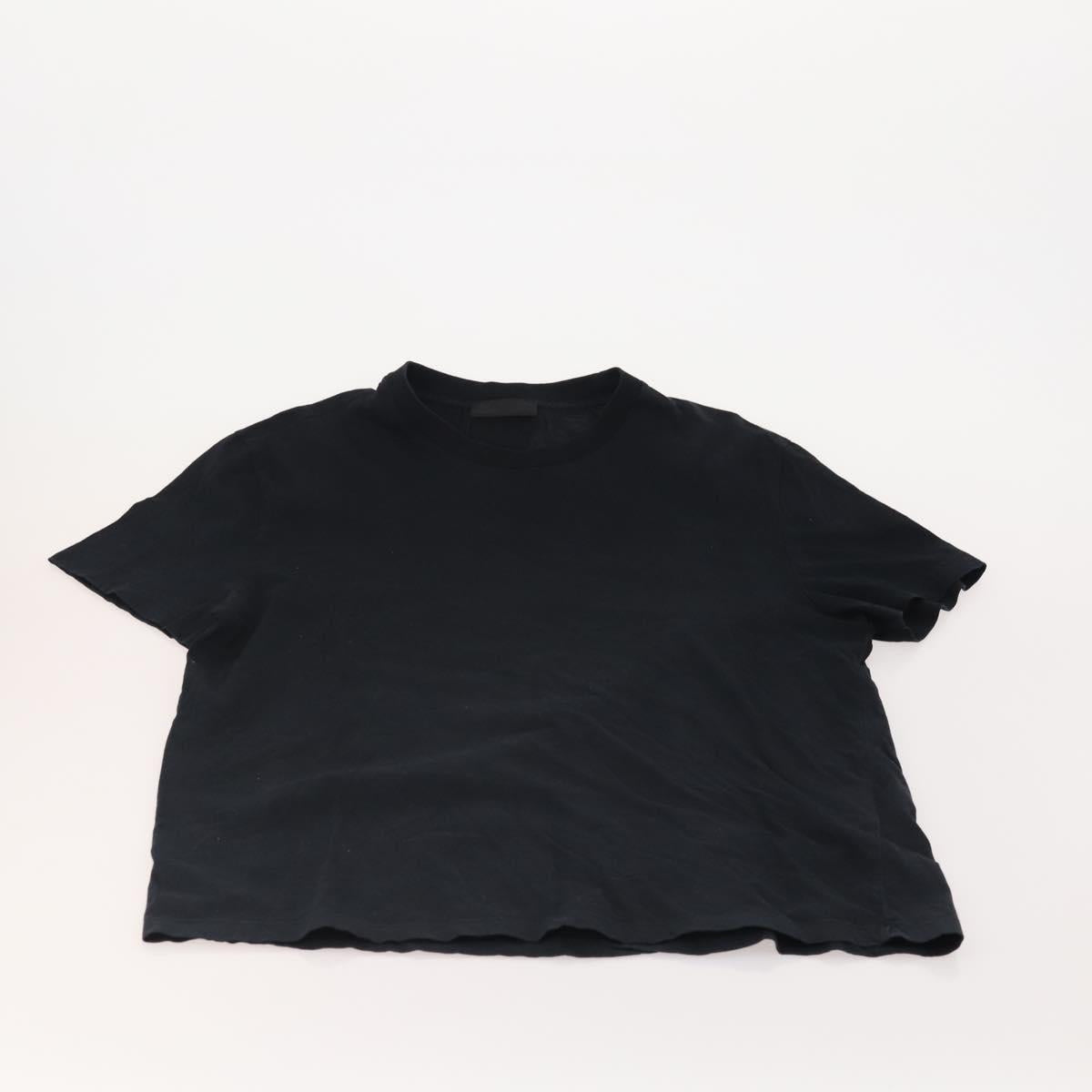 PRADA Hermes Shirt Cotton 3 Set Black Beige Auth 174992