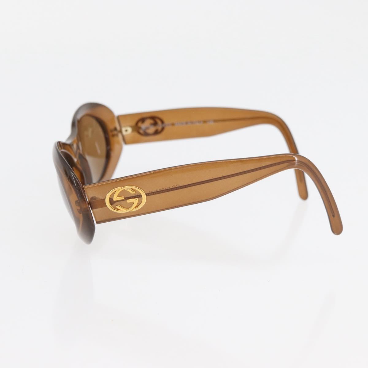 GUCCI Sunglasses plastic 3 Set Brown Black Auth 174997