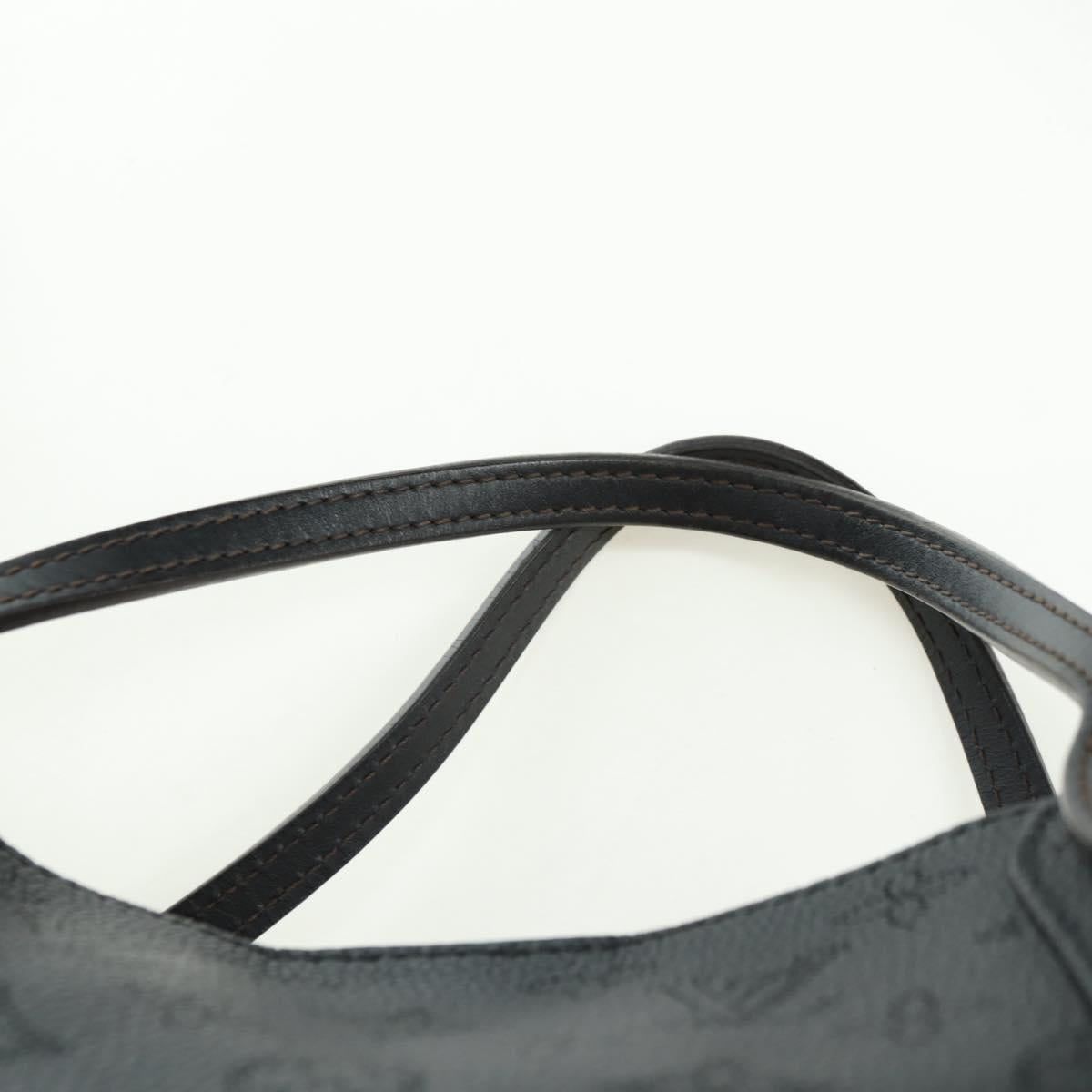 LOUIS VUITTON Monogram Mahina Hina PM Tote Bag Black M54350 LV Auth 175032A
