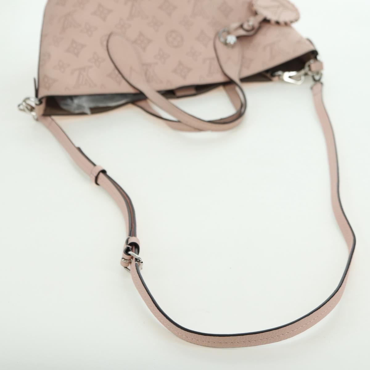 LOUIS VUITTON Mahina Blossom PM Hand Bag Jasmine Pink M23196 LV Auth 175037