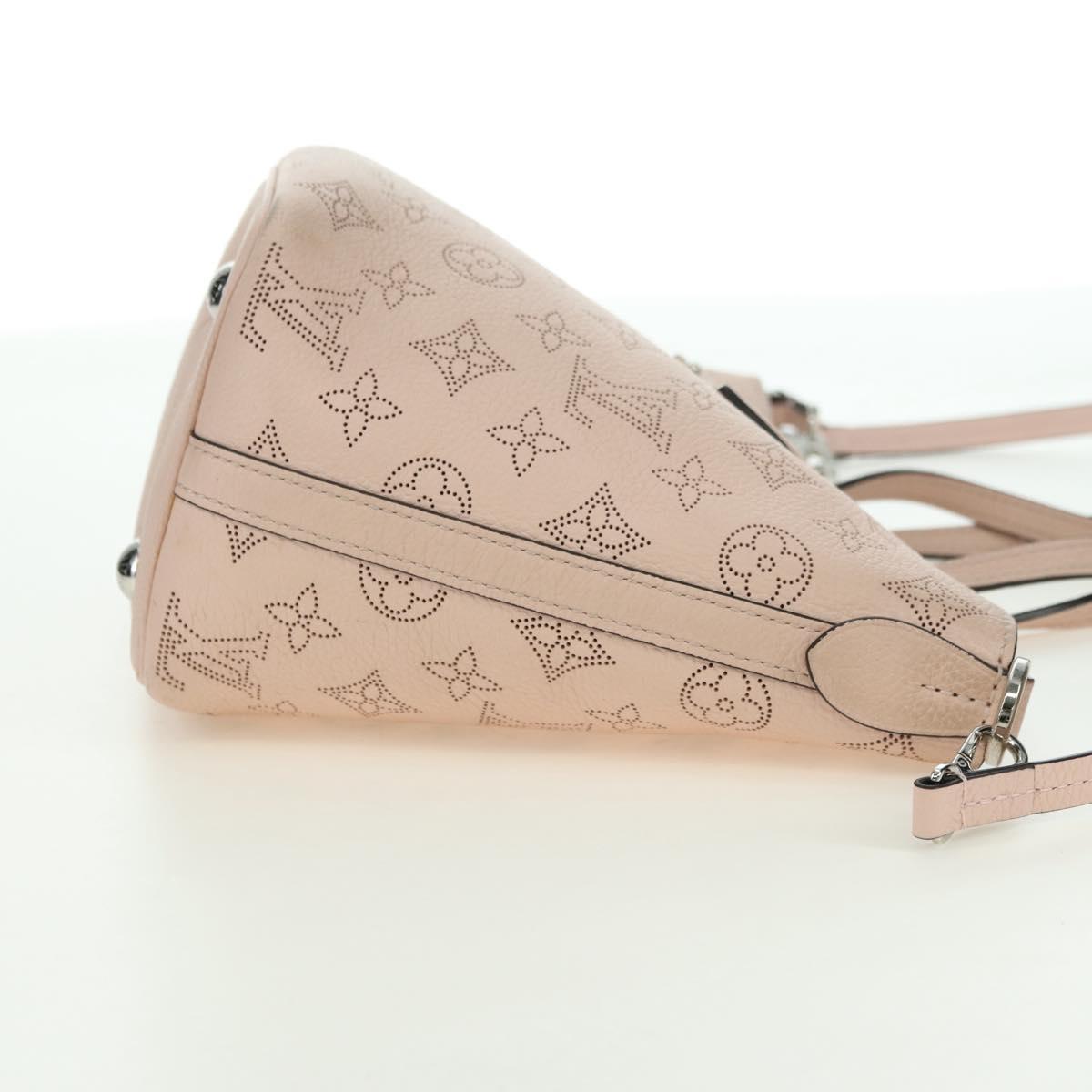 LOUIS VUITTON Mahina Blossom PM Hand Bag Jasmine Pink M23196 LV Auth 175037