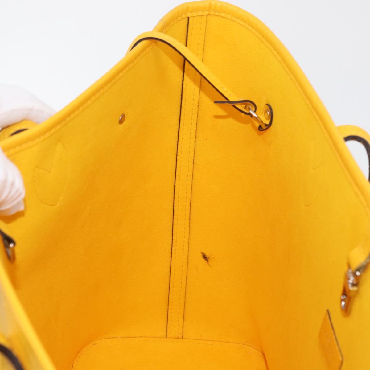 LOUIS VUITTON Epi Neverfull MM Tote Bag Mimosa M40957 LV Auth 175039A