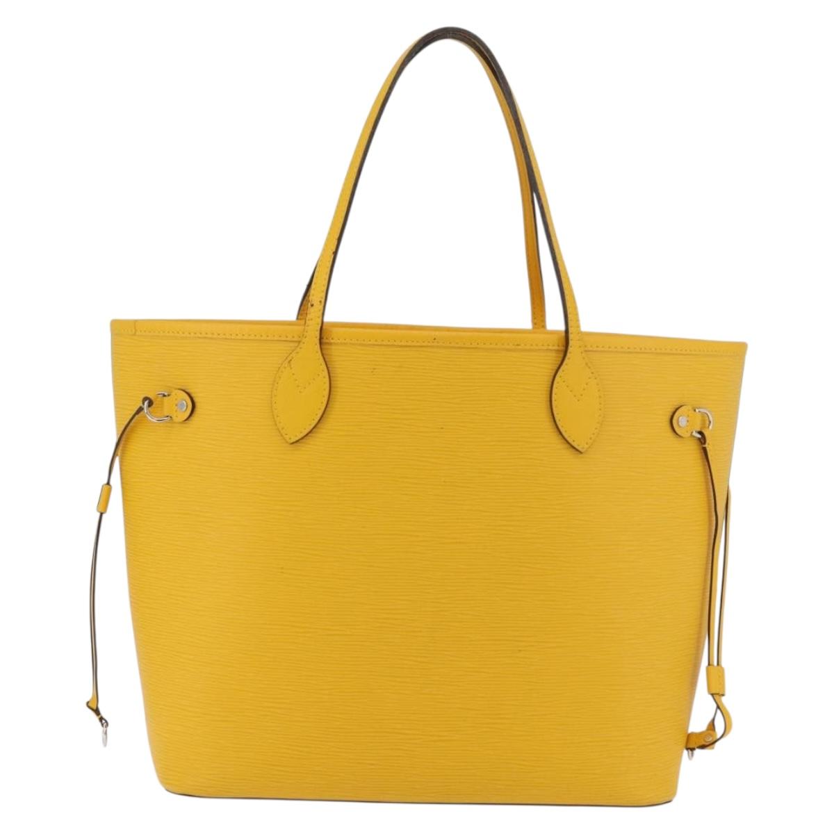 LOUIS VUITTON Epi Neverfull MM Tote Bag Mimosa M40957 LV Auth 175039A