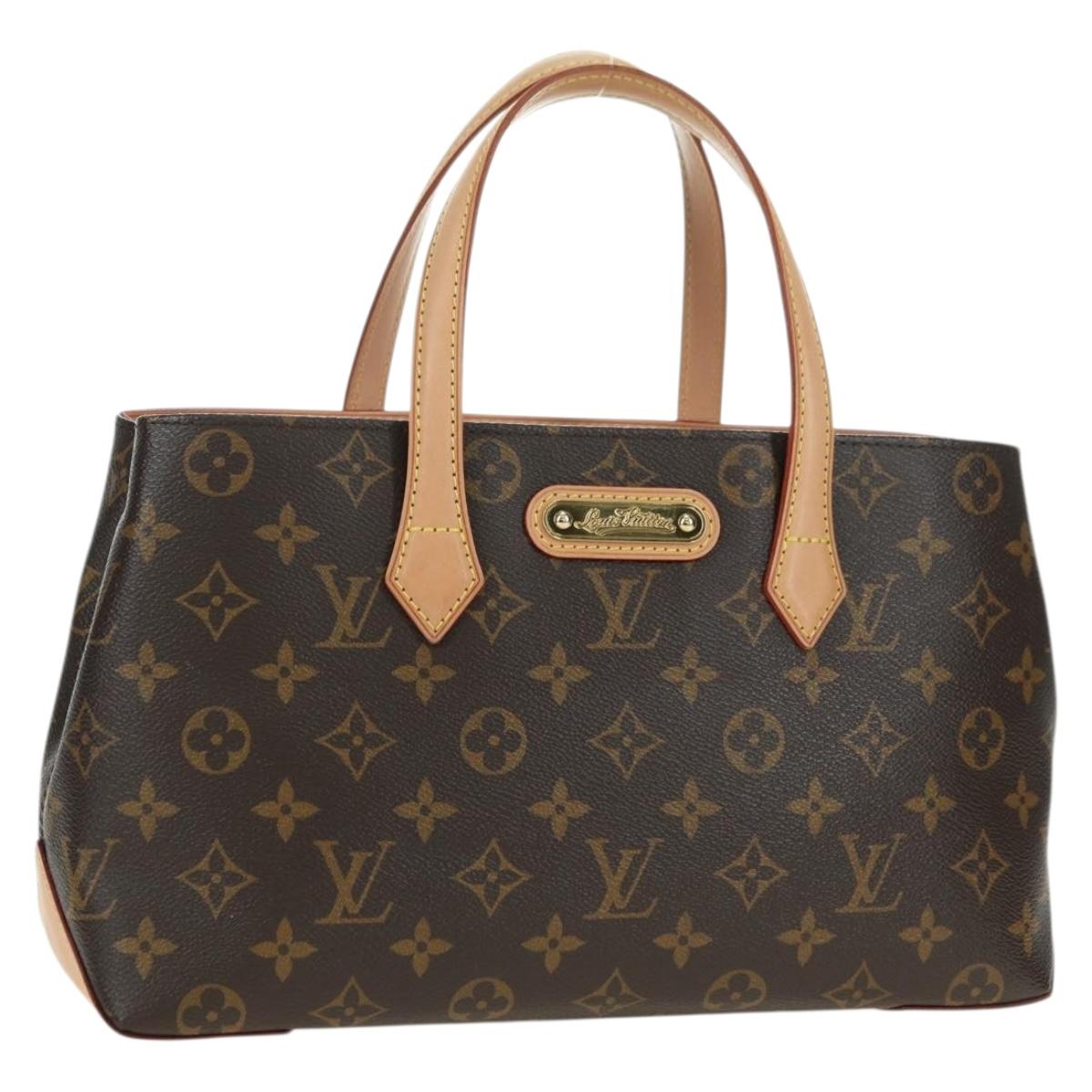 LOUIS VUITTON Monogram Wilshire PM Hand Bag M40595 LV Auth 175045SM