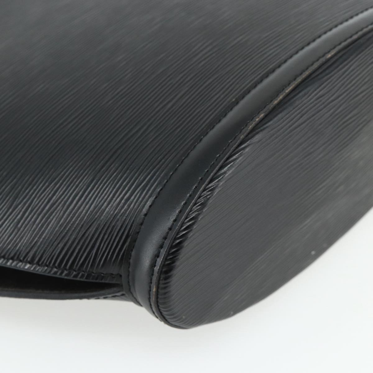 LOUIS VUITTON Epi Saint Jacques Hand Bag Black M52272 LV Auth 175051