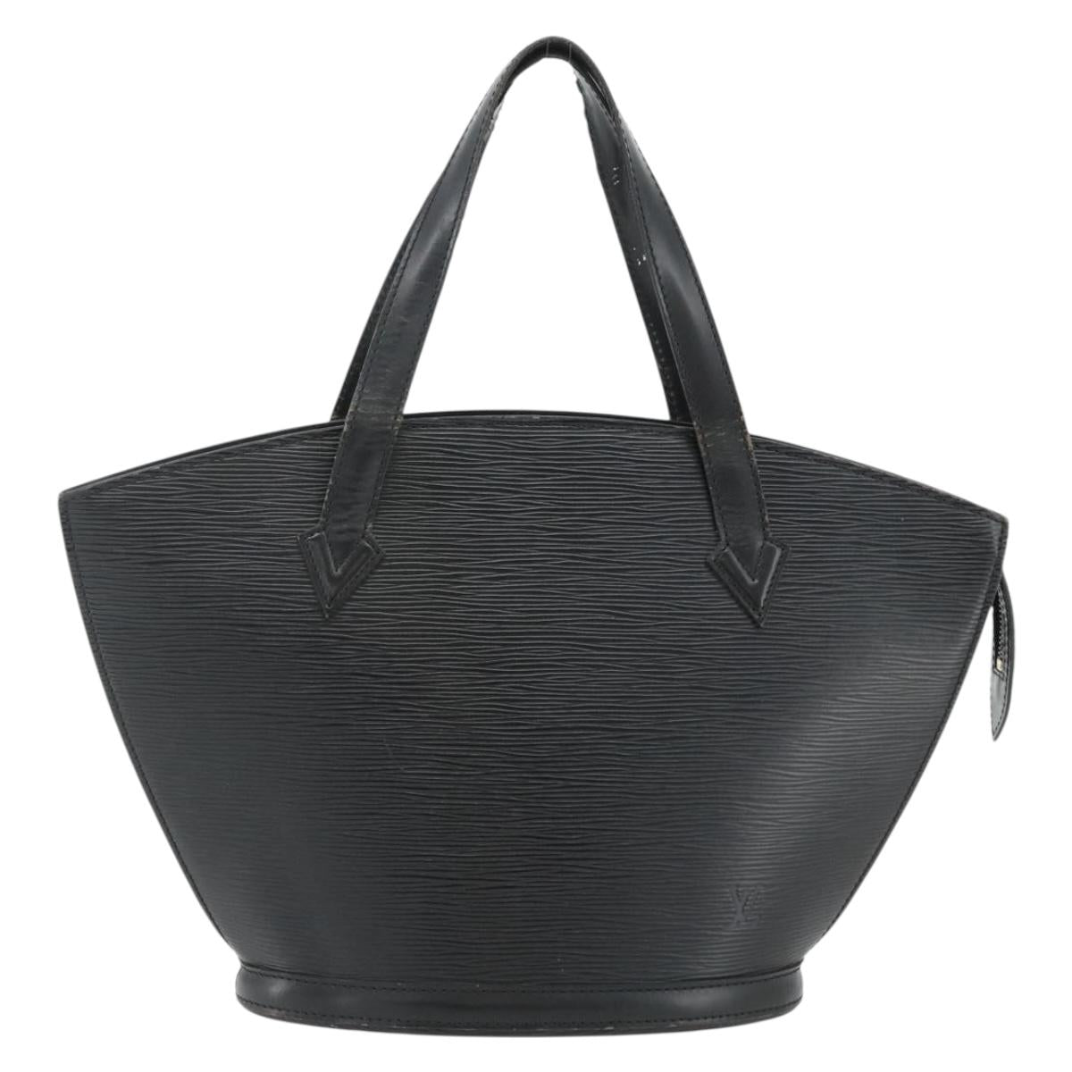 LOUIS VUITTON Epi Saint Jacques Hand Bag Black M52272 LV Auth 175051