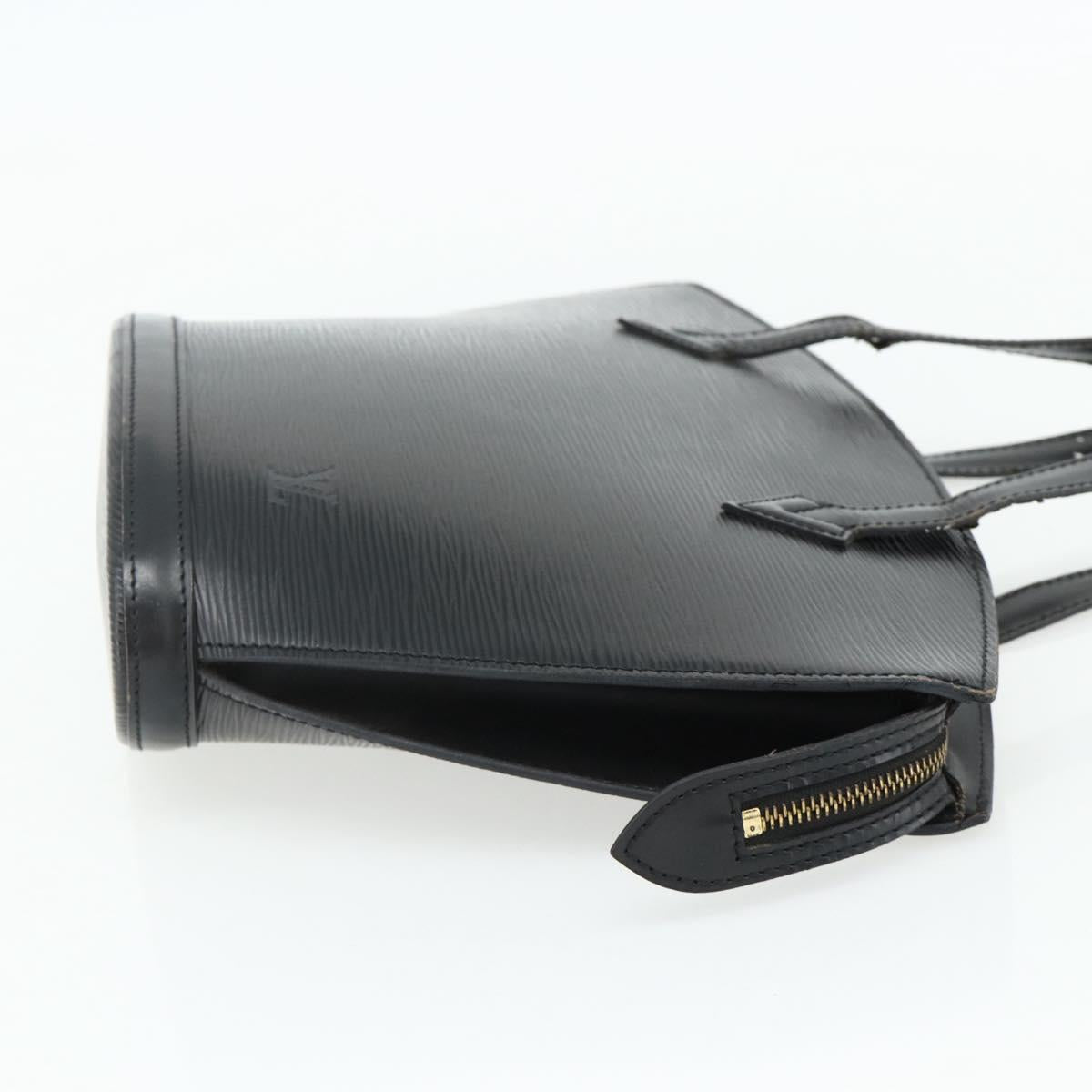 LOUIS VUITTON Epi Saint Jacques Hand Bag Black M52272 LV Auth 175051