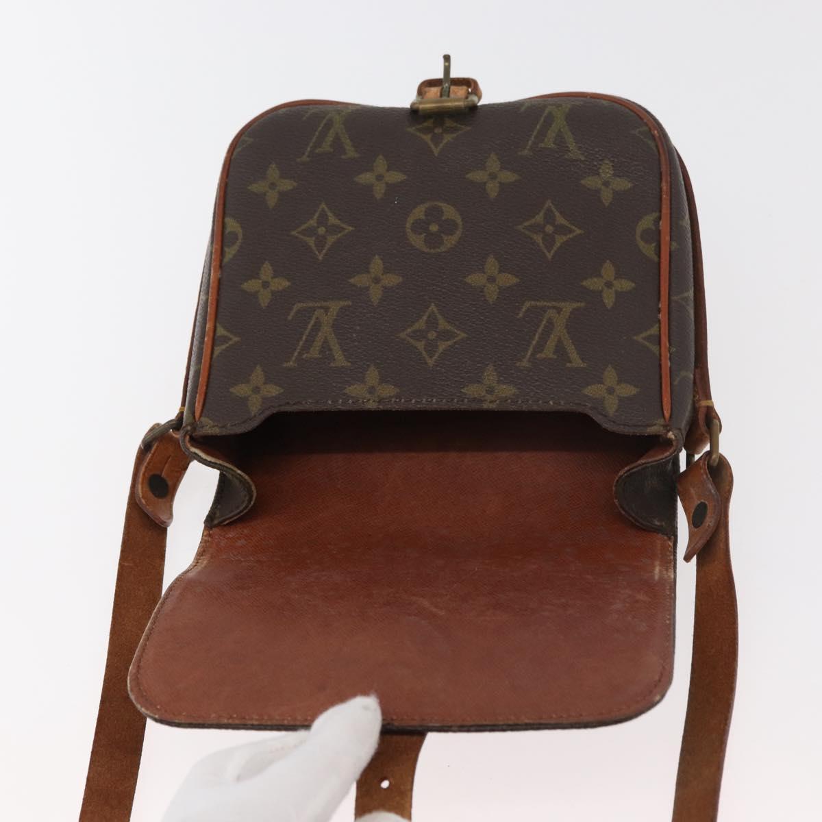 LOUIS VUITTON Monogram Cartouchiere PM Shoulder Bag M51254 LV Auth 175072