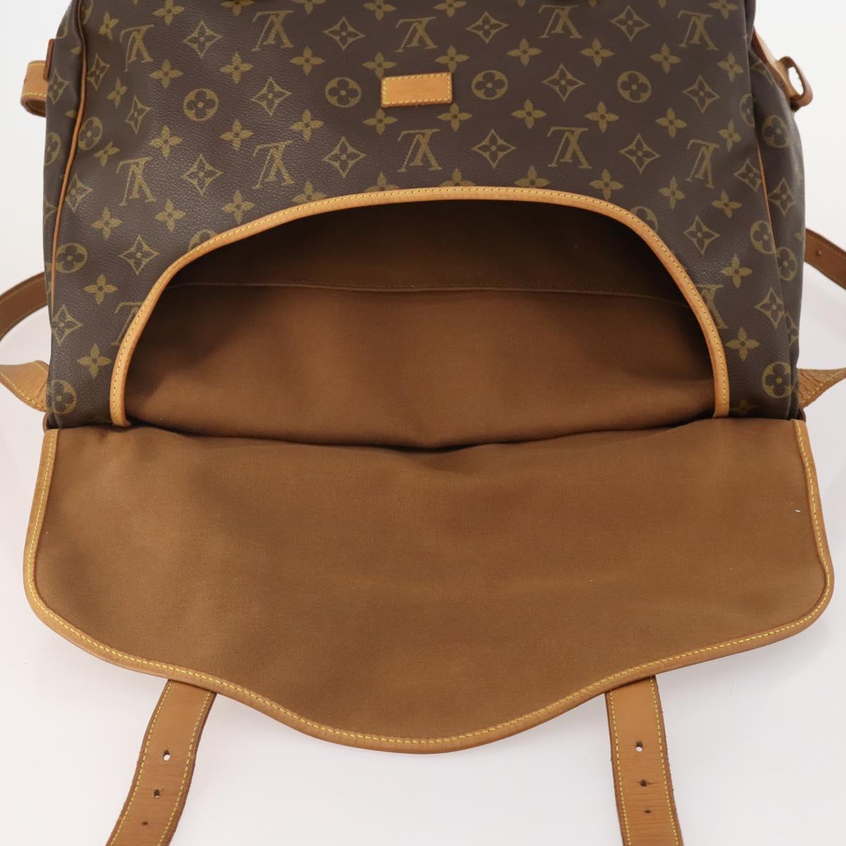 LOUIS VUITTON Monogram Saumur 43 Shoulder Bag M42252 LV Auth 175074A