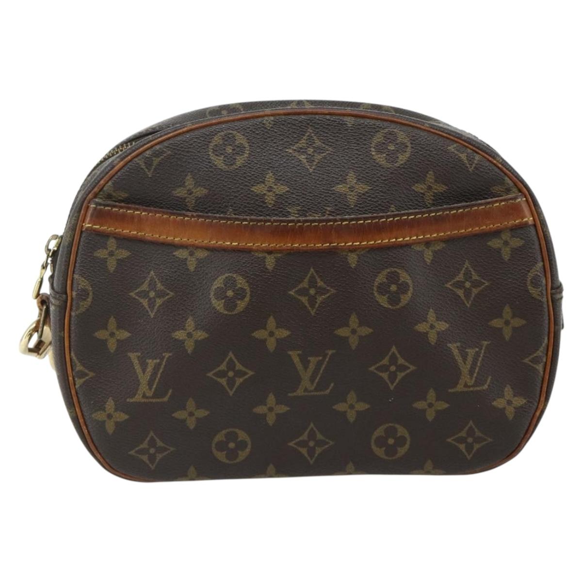 LOUIS VUITTON Monogram Blois Shoulder Bag M51221 LV Auth 175076
