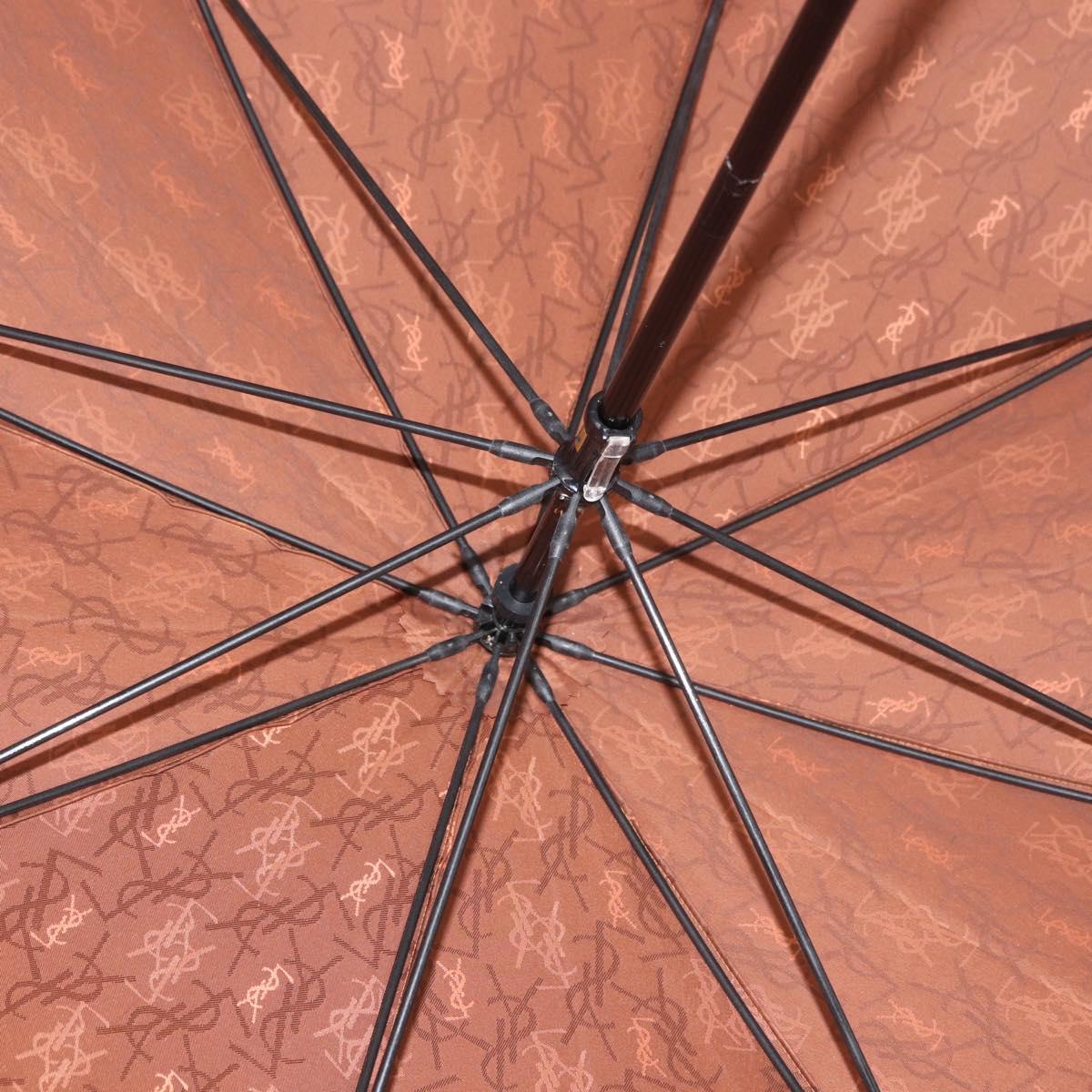 SAINT LAURENT Umbrella Nylon Orange Auth 175080M