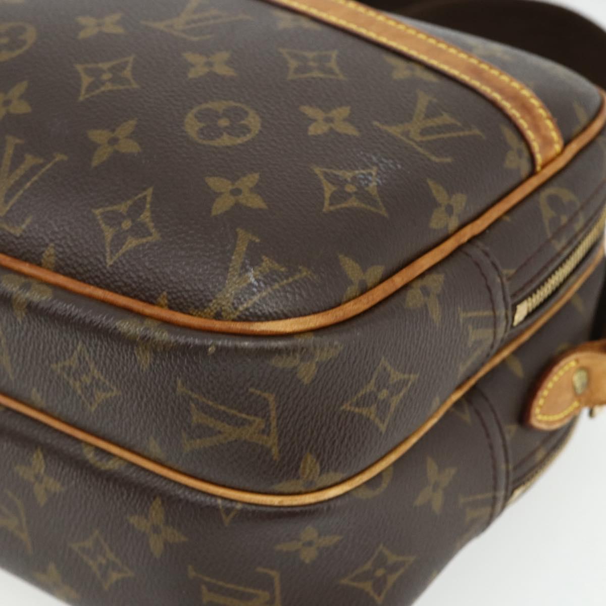 LOUIS VUITTON Monogram Reporter PM Shoulder Bag M45254 LV Auth 175084
