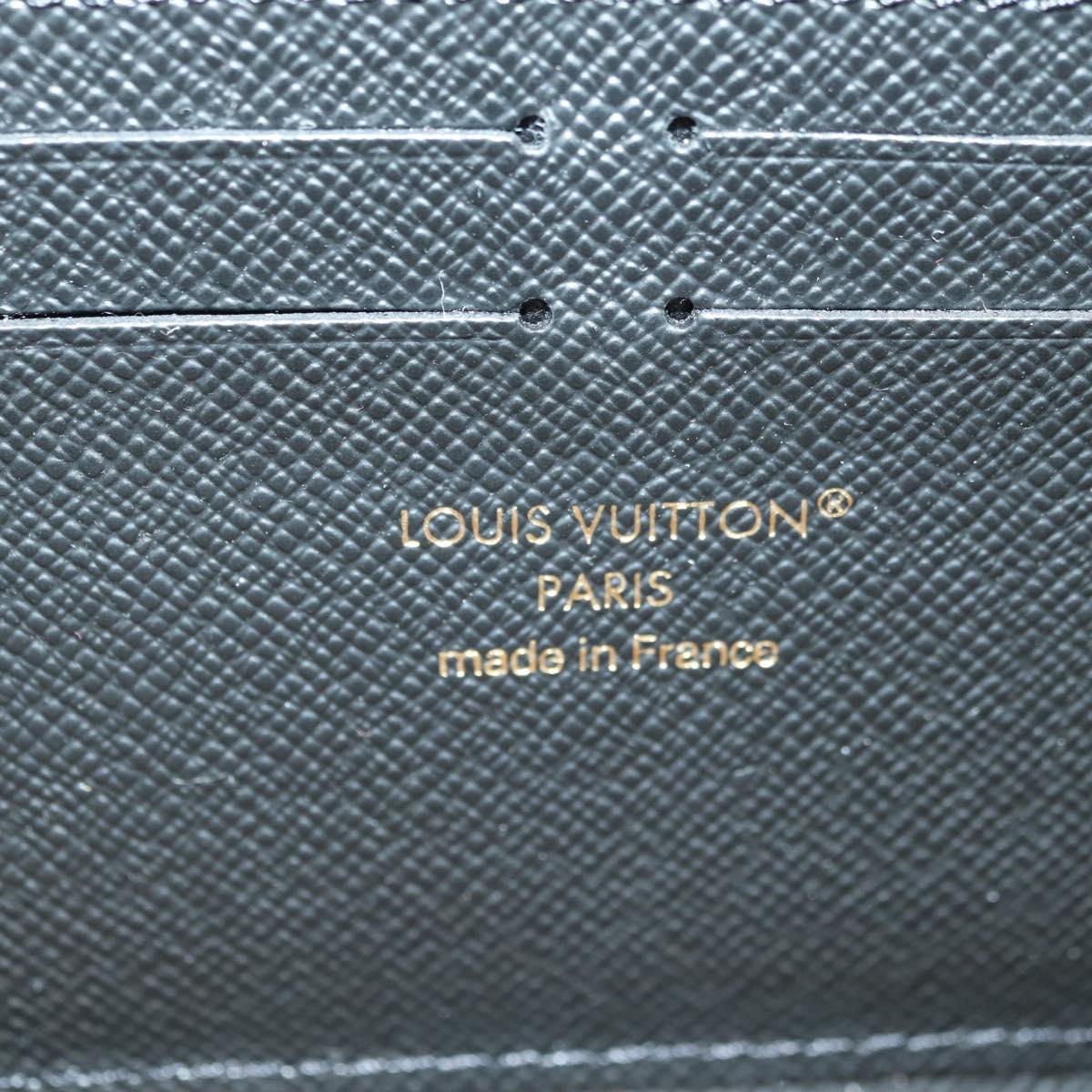 LOUIS VUITTON Monogram Reverse Portefeuille Clemence Wallet M82336 Auth 175096SM