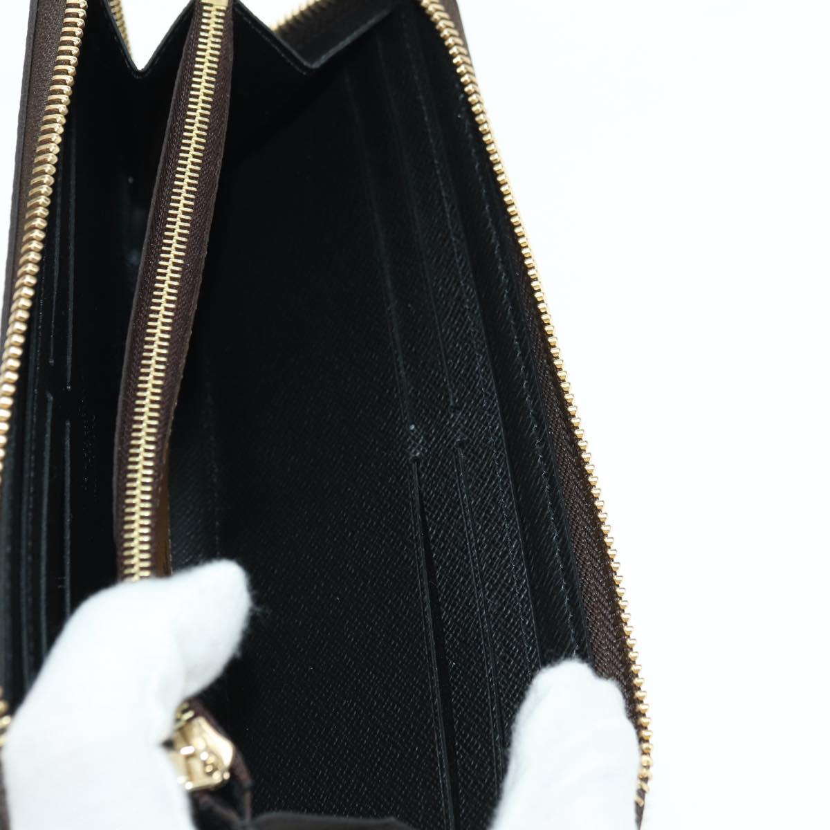 LOUIS VUITTON Monogram Reverse Portefeuille Clemence Wallet M82336 Auth 175096SM