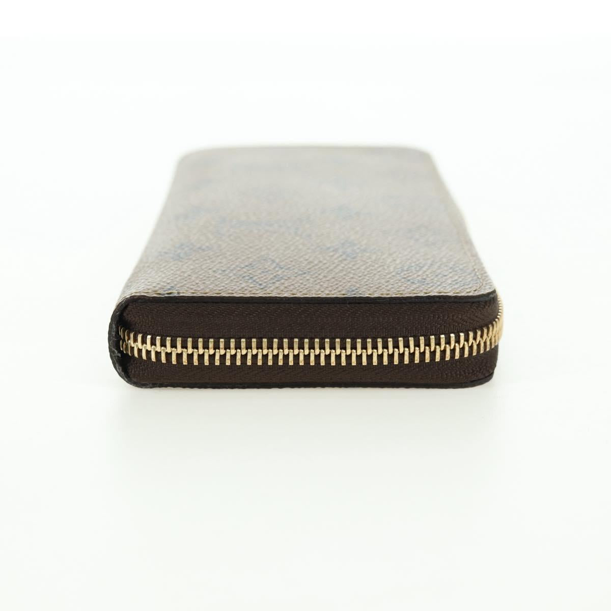 LOUIS VUITTON Monogram Reverse Portefeuille Clemence Wallet M82336 Auth 175096SM