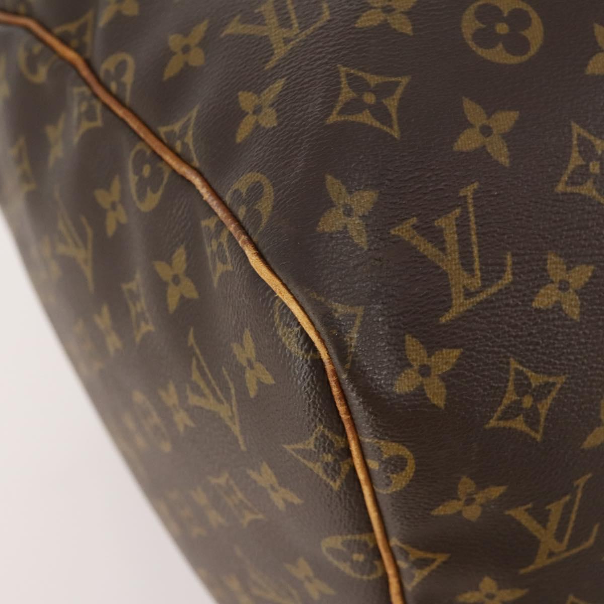 LOUIS VUITTON Monogram Keepall 55 Boston Bag M41424 LV Auth 175113