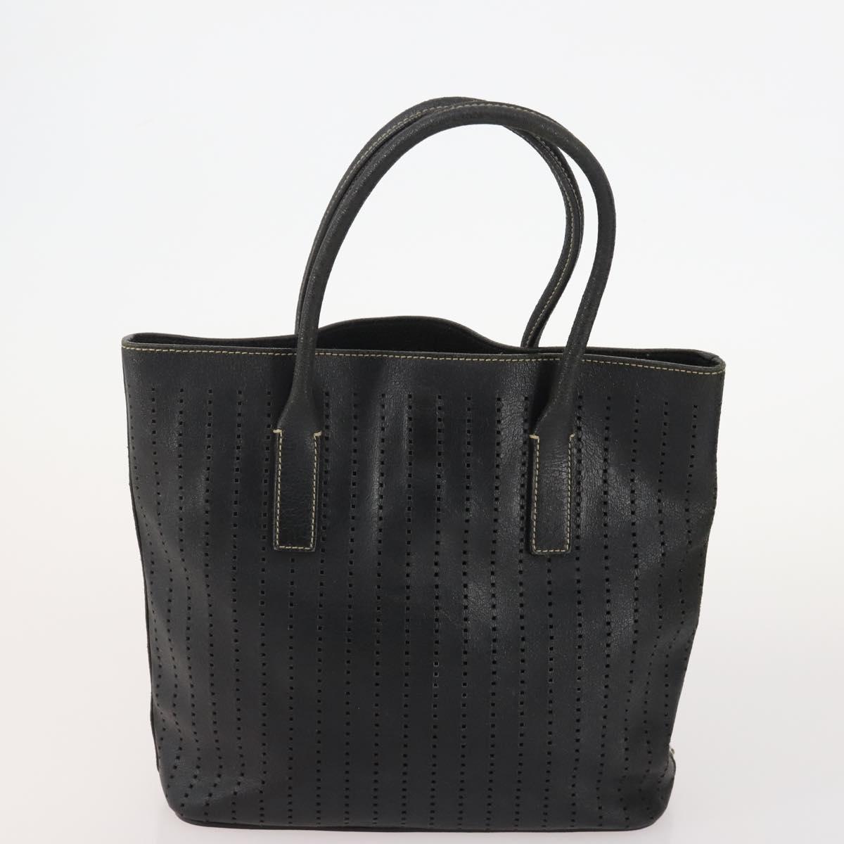 PRADA Shoulder Bag Nylon Canvas Leather 4 Set Black Beige Auth 175363
