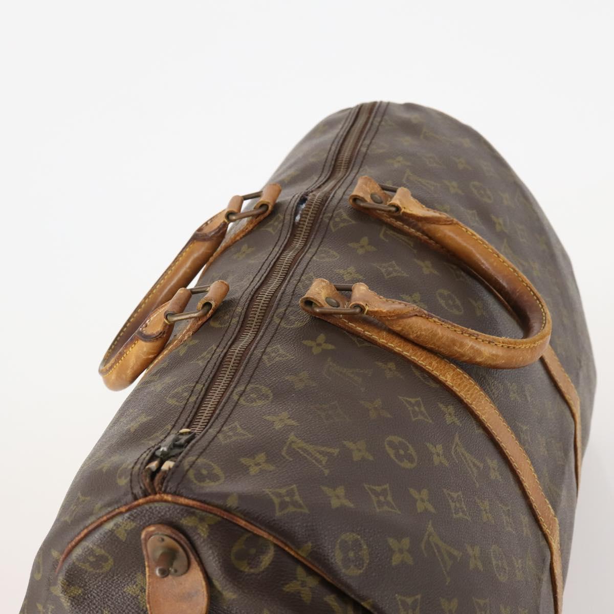 LOUIS VUITTON Monogram Keepall 50 Boston Bag M41426 LV Auth 175430