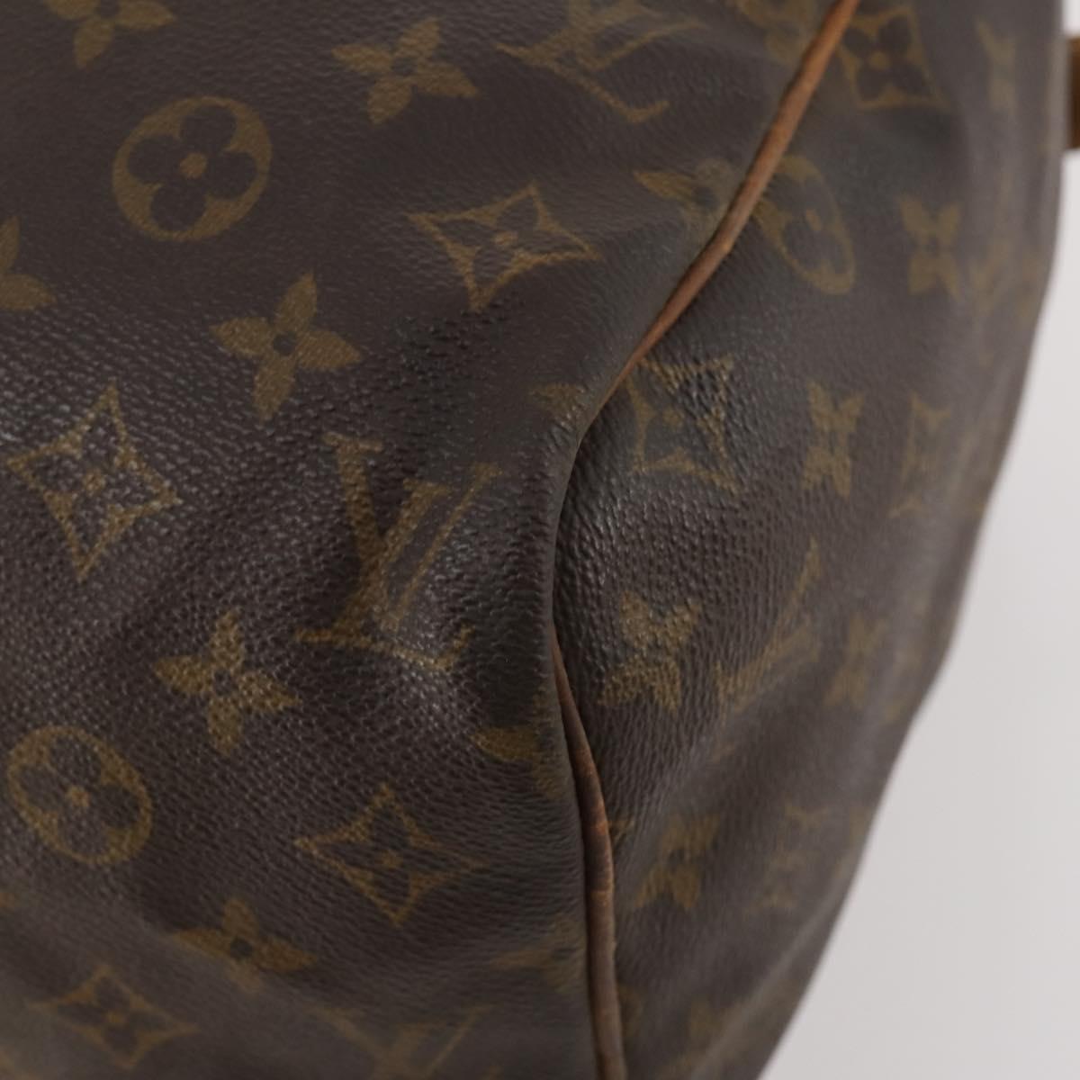 LOUIS VUITTON Monogram Sac Souple 35 Boston Bag M41626 LV Auth 175447