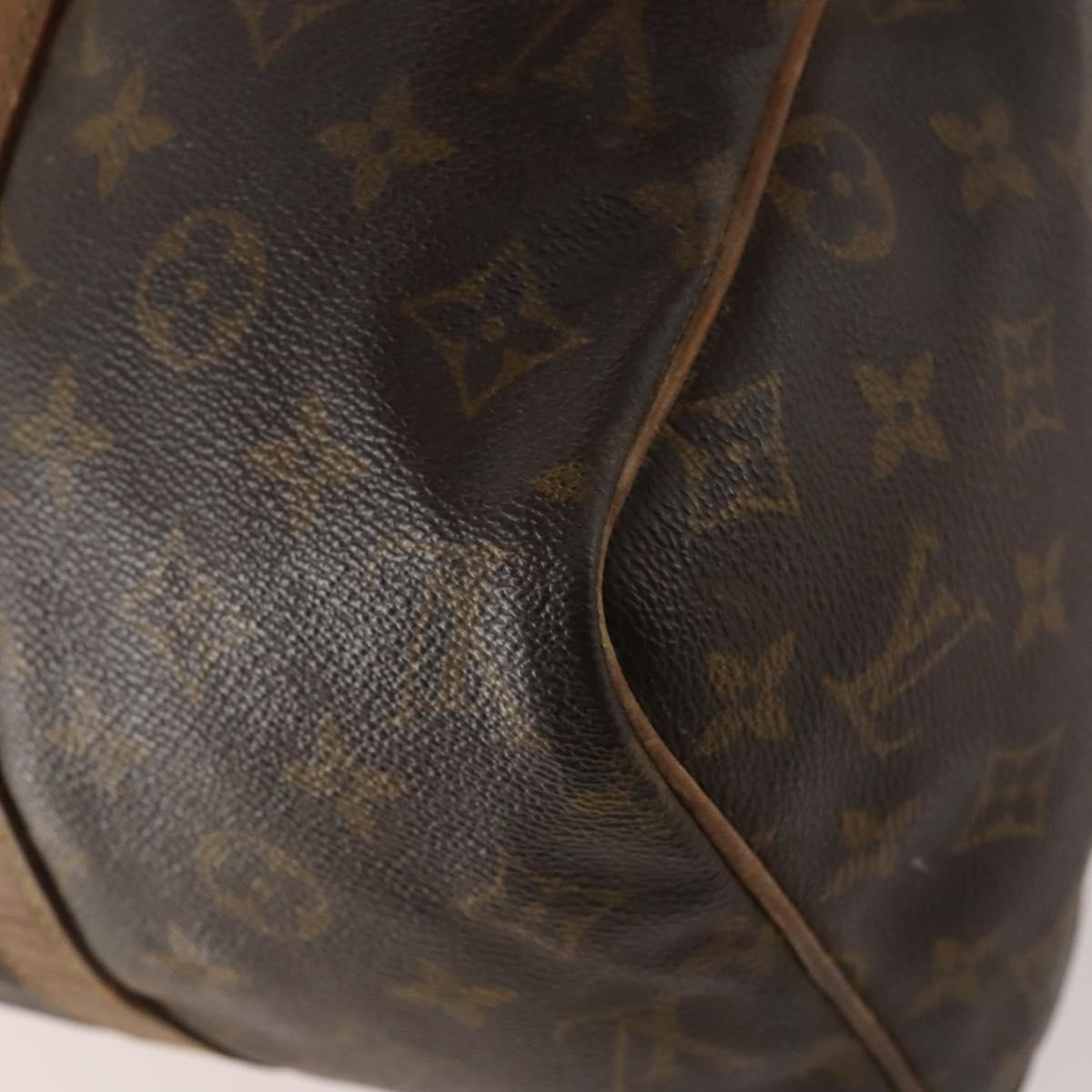 LOUIS VUITTON Monogram Sac Souple 35 Boston Bag M41626 LV Auth 175447