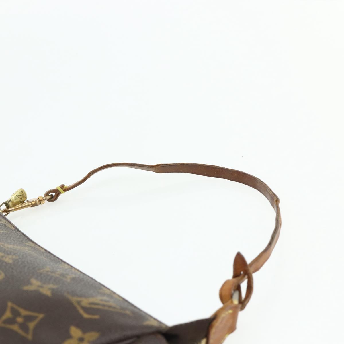 LOUIS VUITTON Monogram Pochette Accessoires Pouch M51980 LV Auth 175459