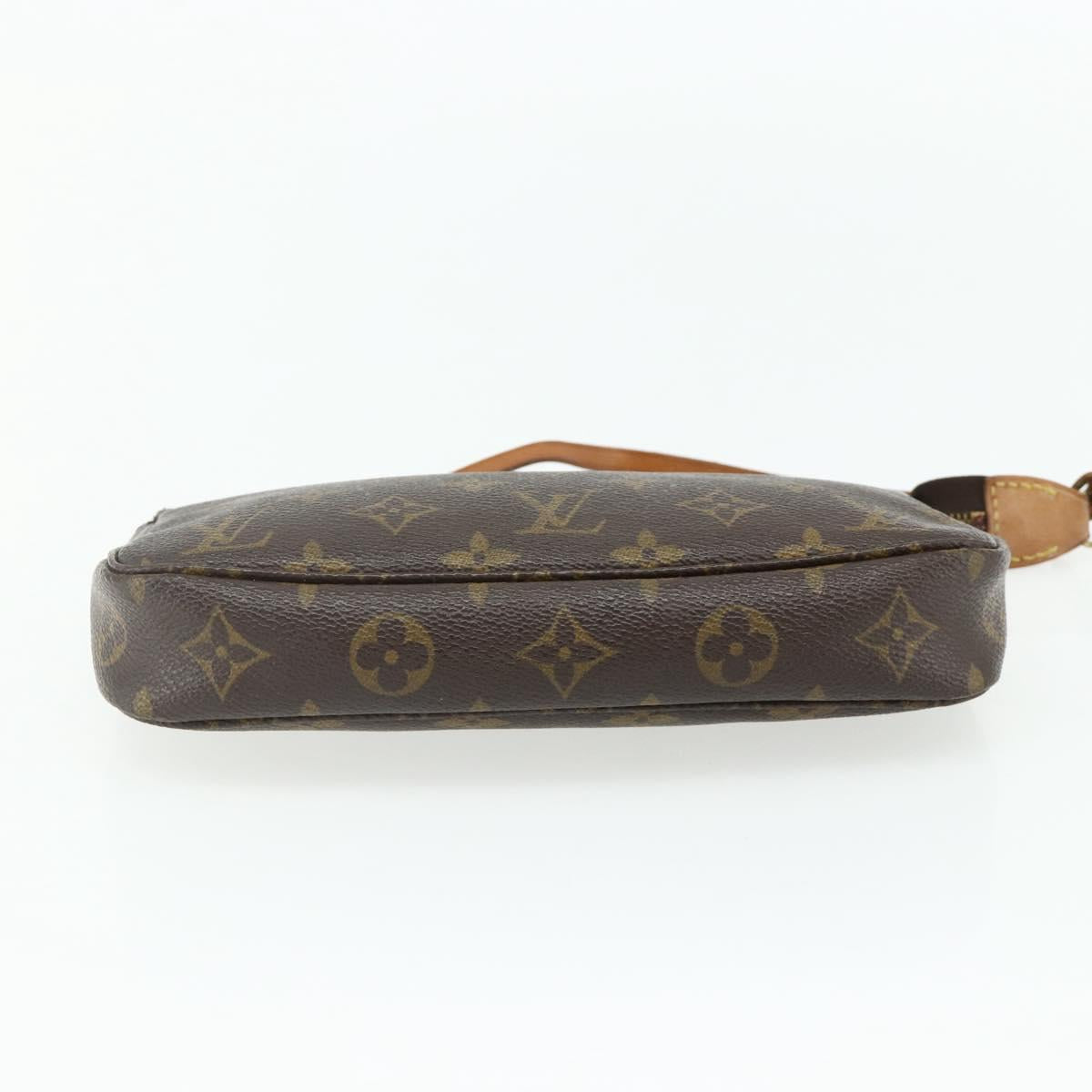 LOUIS VUITTON Monogram Pochette Accessoires Pouch M51980 LV Auth 175460