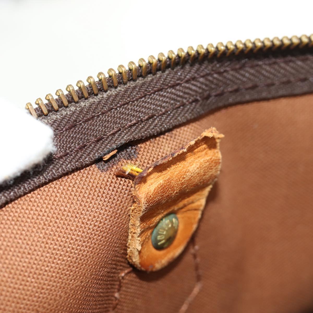LOUIS VUITTON Monogram Speedy 30 Hand Bag M41526 LV Auth 175472