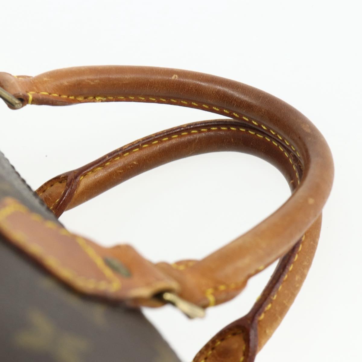 LOUIS VUITTON Monogram Speedy 30 Hand Bag M41526 LV Auth 175472