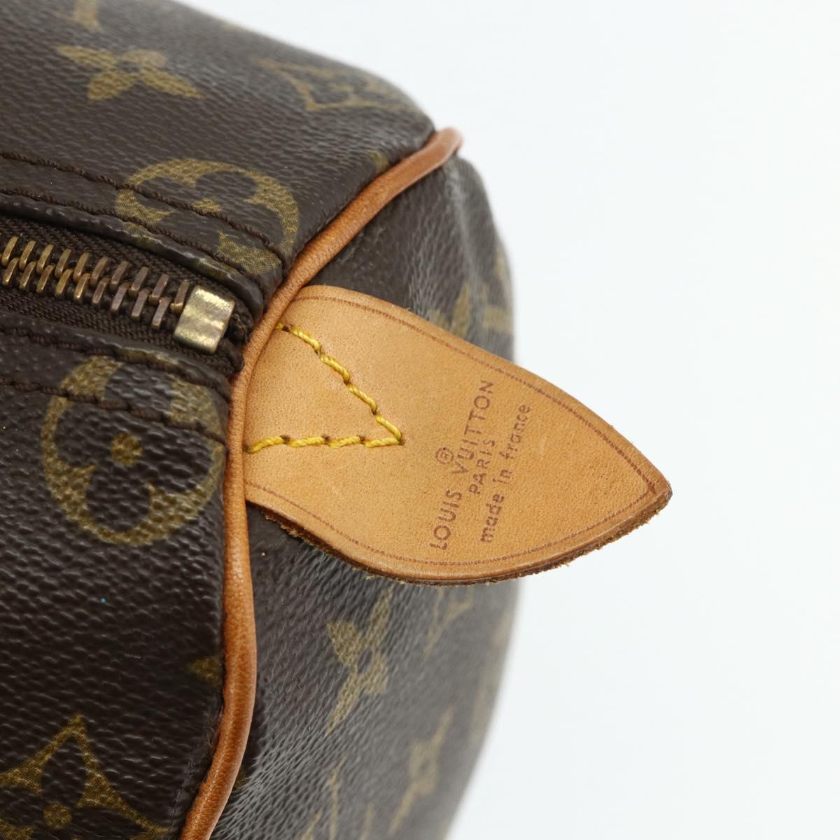 LOUIS VUITTON Monogram Speedy 25 Hand Bag M41528 LV Auth 175495A