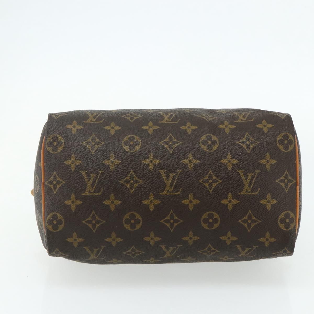 LOUIS VUITTON Monogram Speedy 25 Hand Bag M41528 LV Auth 175495A