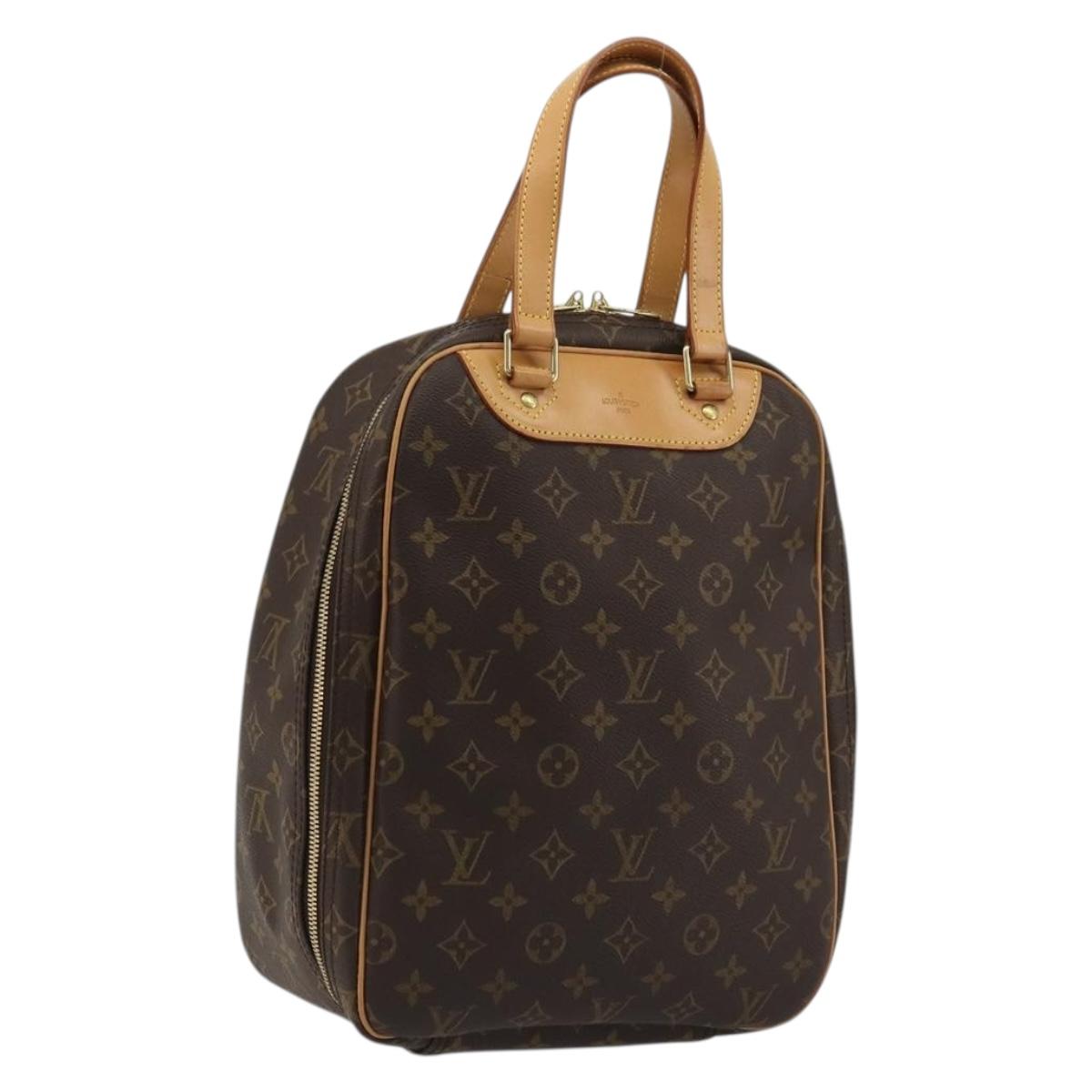 LOUIS VUITTON Monogram Excursion Hand Bag M41450 LV Auth 175498A