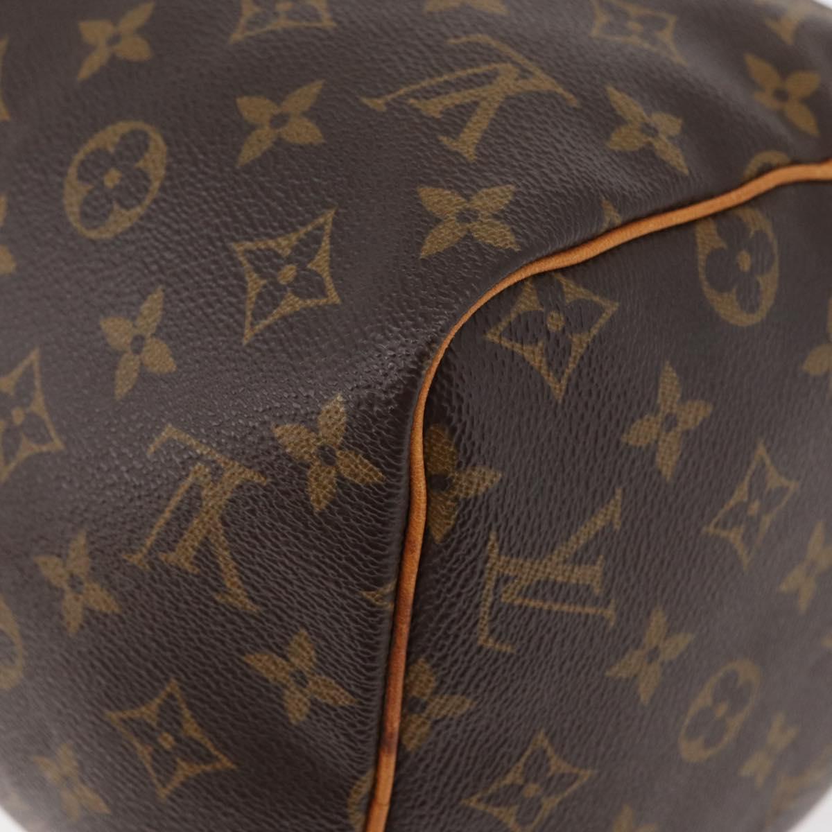 LOUIS VUITTON Monogram Speedy 30 Hand Bag M41526 LV Auth 175538A