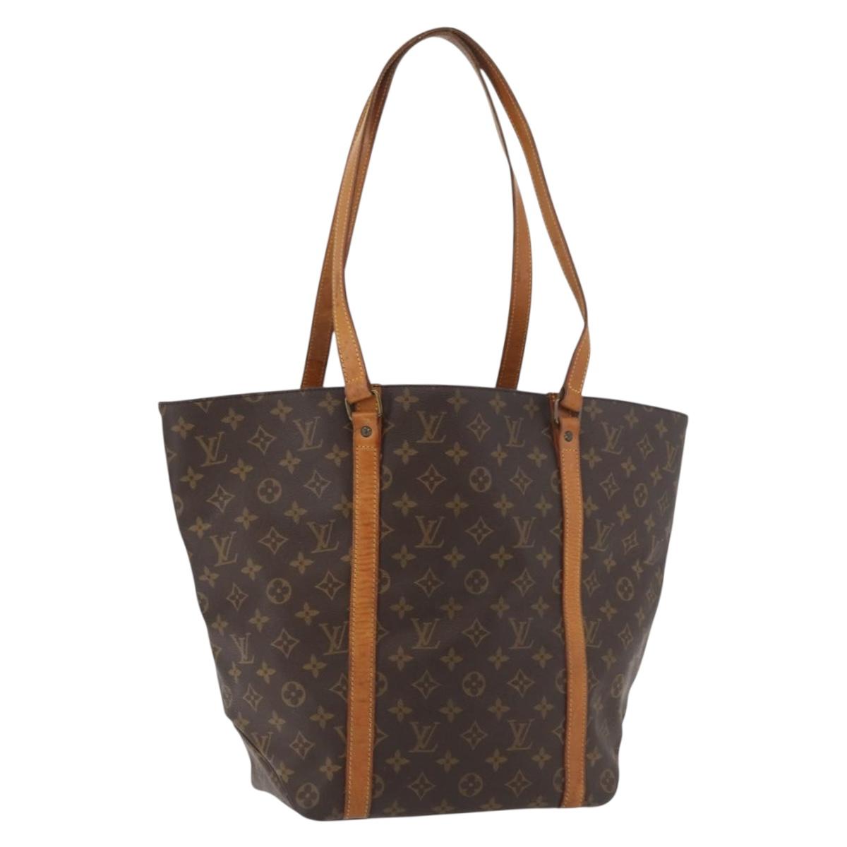 LOUIS VUITTON Monogram Sac Shopping Tote Bag M51108 LV Auth 175577