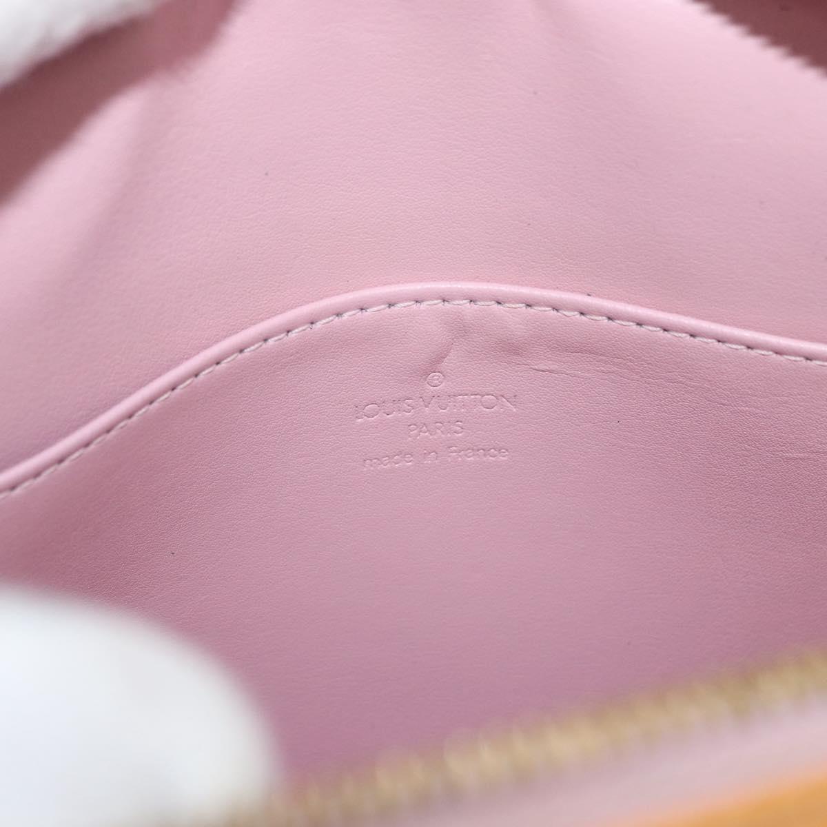 LOUIS VUITTON Vernis Marley Backpack Marshmallow Pink M91039 LV Auth 175584