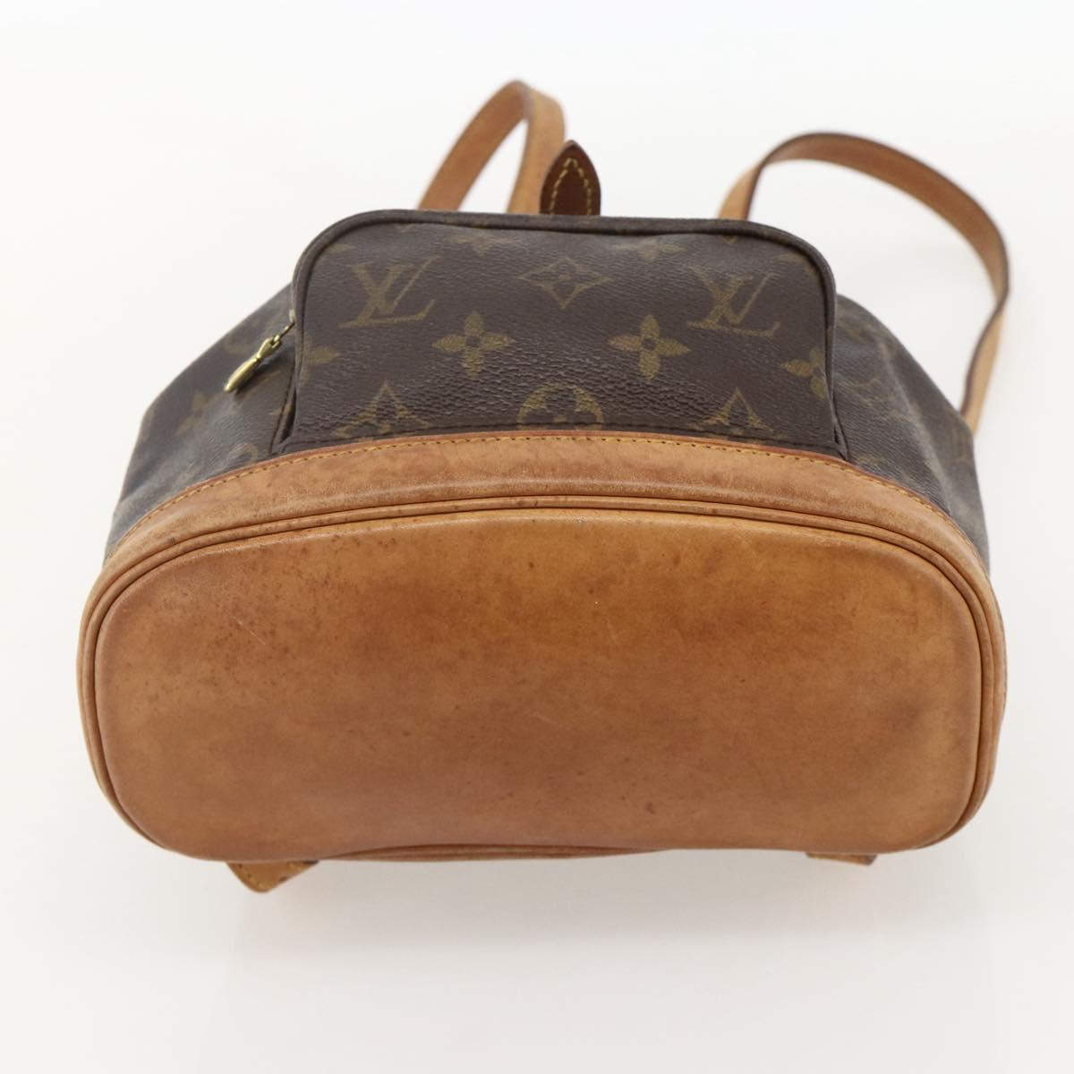 LOUIS VUITTON Monogram Montsouris PM Backpack M51137 LV Auth 175601