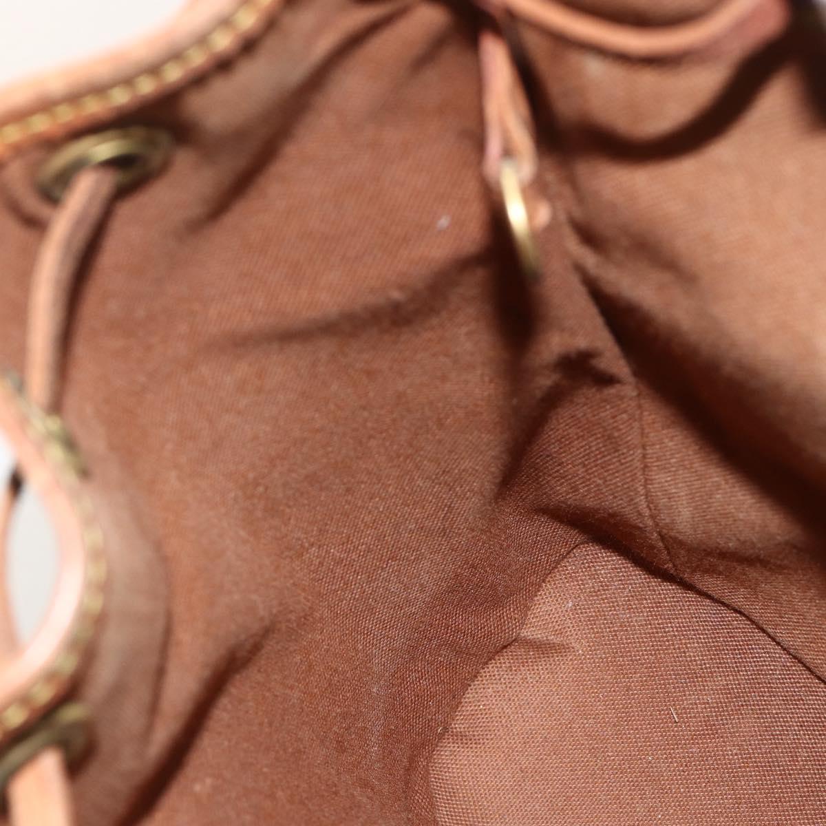 LOUIS VUITTON Monogram Montsouris PM Backpack M51137 LV Auth 175601