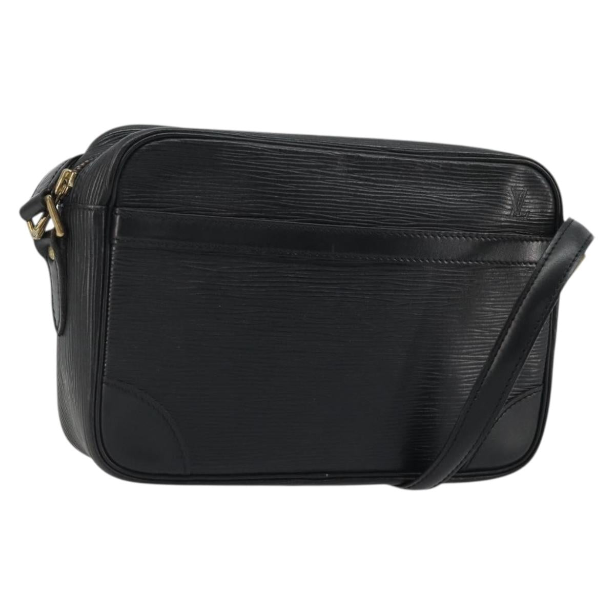 LOUIS VUITTON Epi Trocadero 23 Shoulder Bag Black M52302 LV Auth 175610