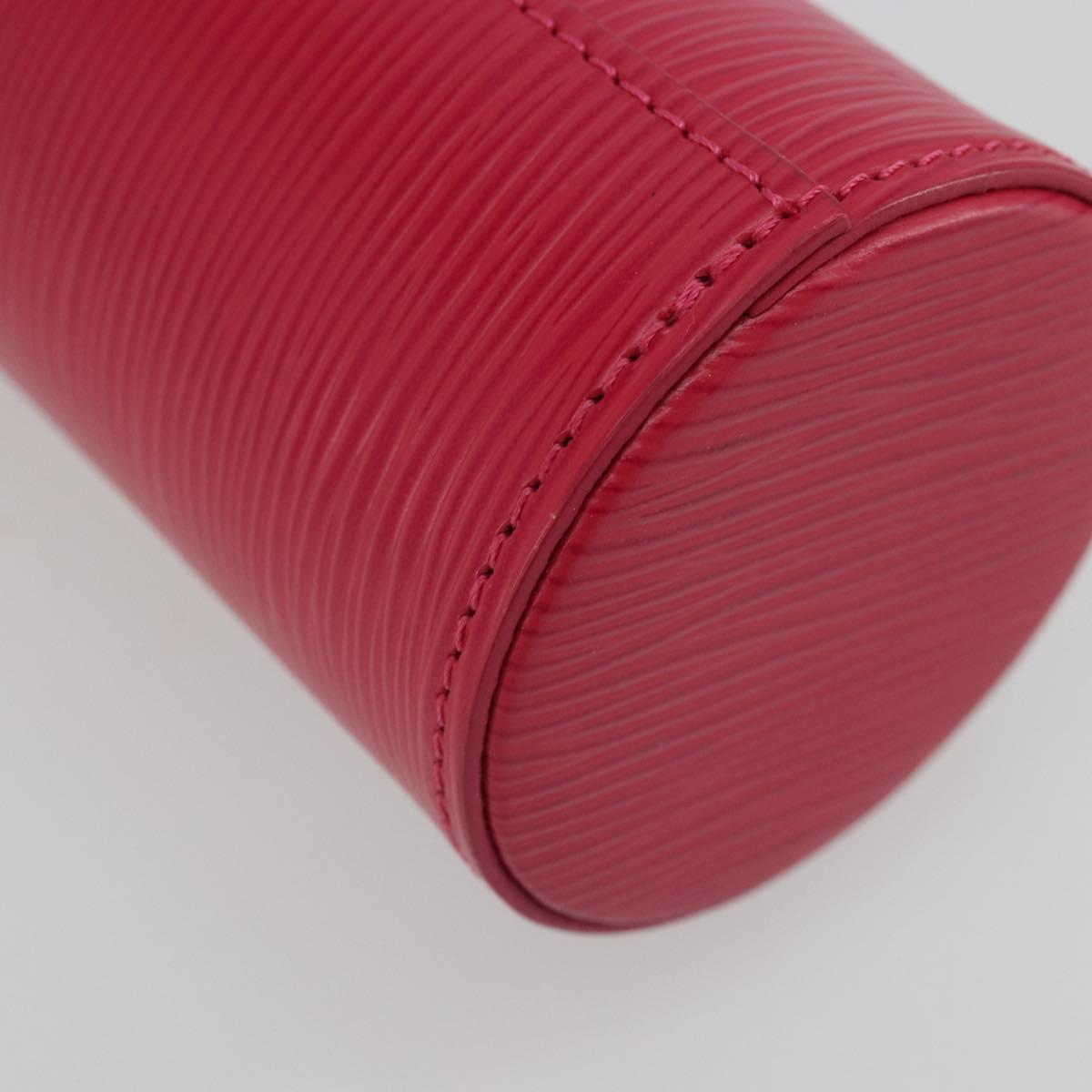 LOUIS VUITTON Epi Travel Case 100ml Accessory Case Pink LS0219 LV Auth 175661A
