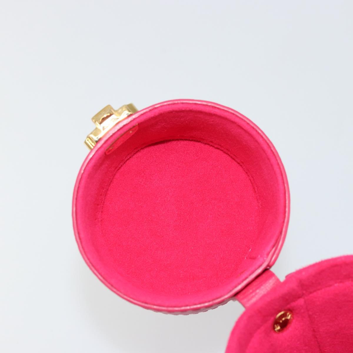 LOUIS VUITTON Epi Travel Case 100ml Accessory Case Pink LS0219 LV Auth 175661A