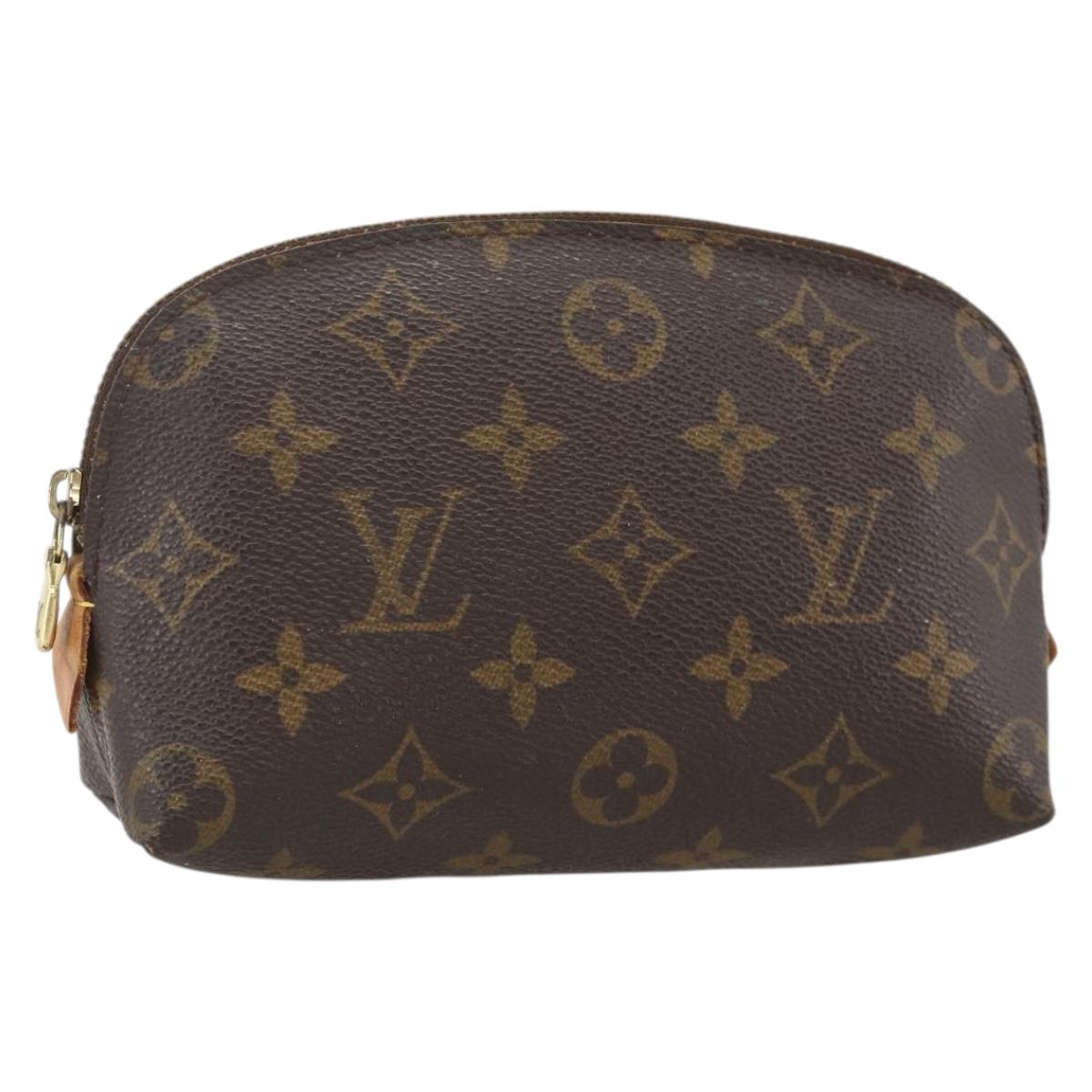 LOUIS VUITTON Monogram Pochette Cosmetic PM Pouch M43998 LV Auth 175666