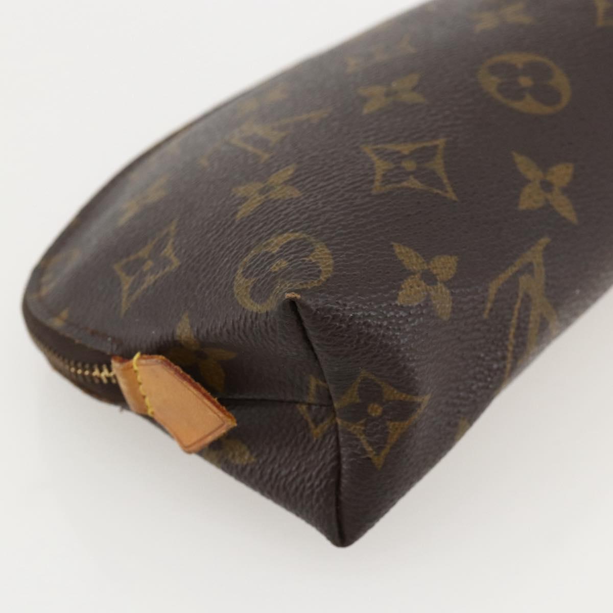 LOUIS VUITTON Monogram Pochette Cosmetic PM Pouch M43998 LV Auth 175666