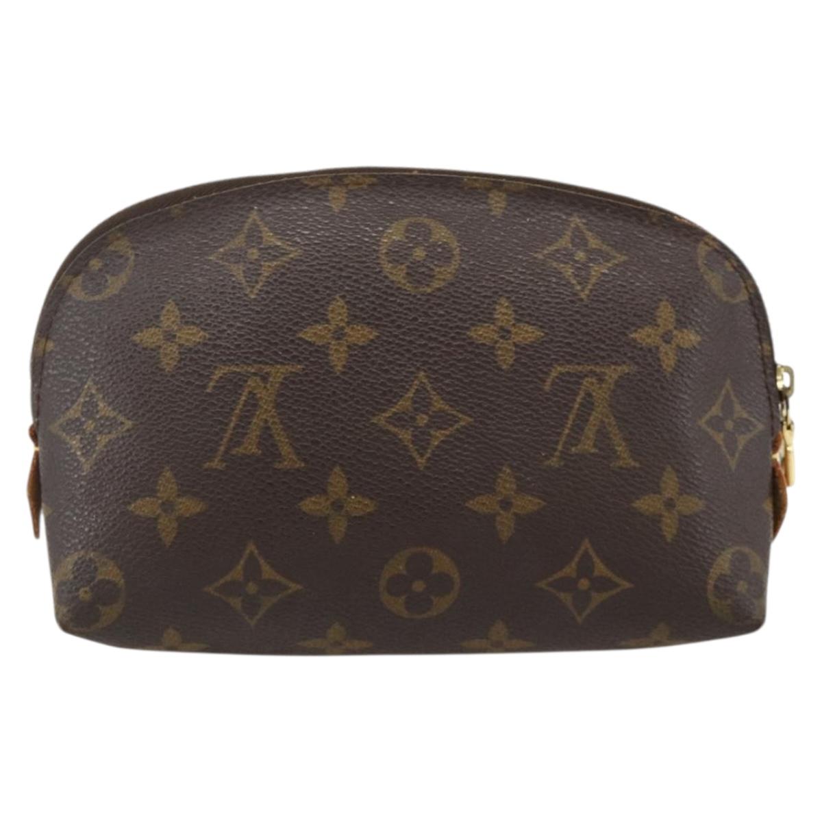 LOUIS VUITTON Monogram Pochette Cosmetic PM Pouch M43998 LV Auth 175666