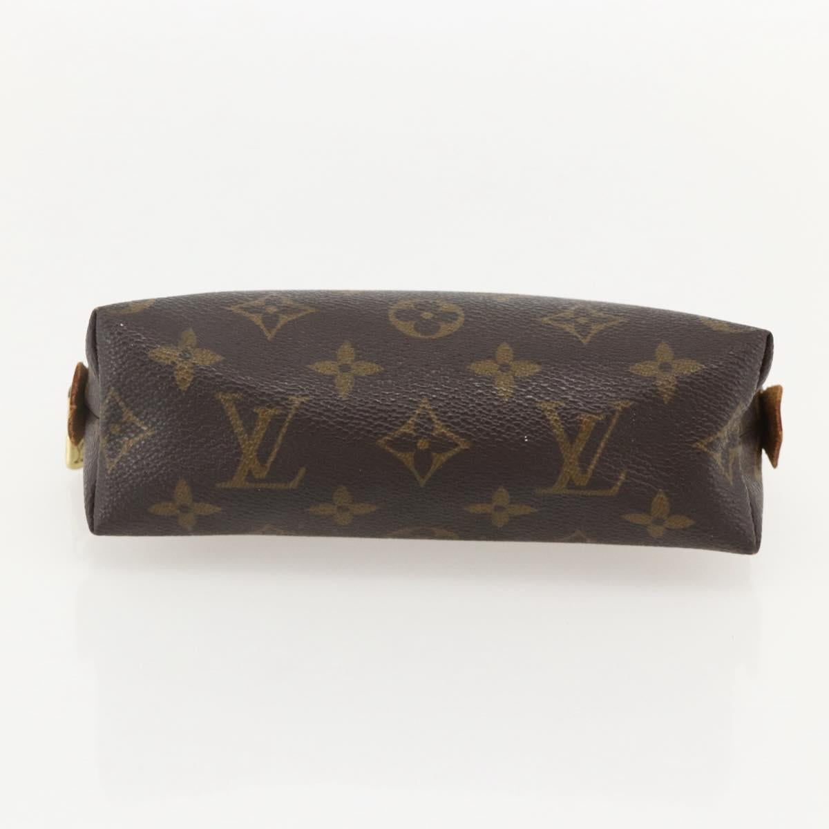 LOUIS VUITTON Monogram Pochette Cosmetic PM Pouch M43998 LV Auth 175666