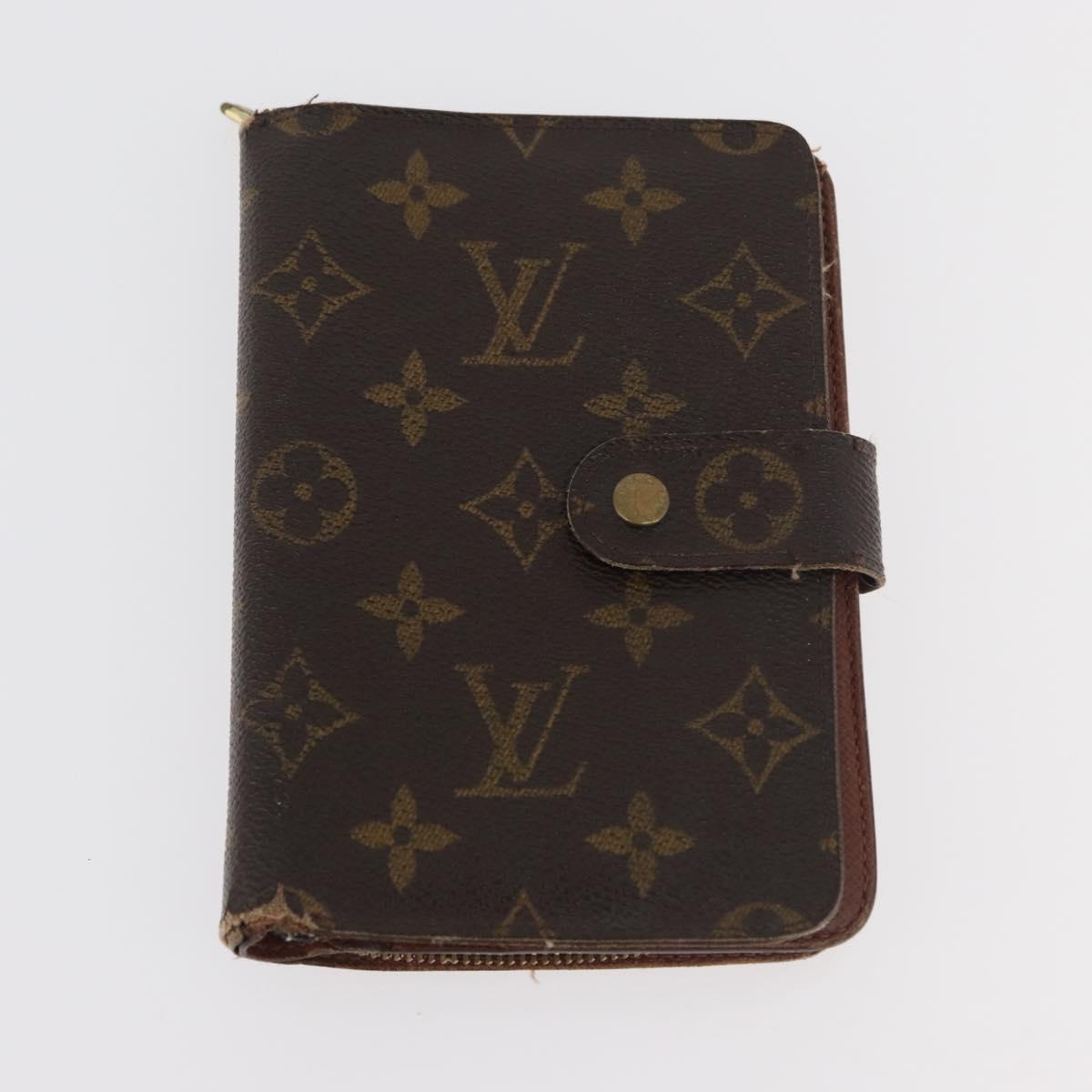 LOUIS VUITTON Monogram Day Planner Cover 3 Set LV Auth 175671