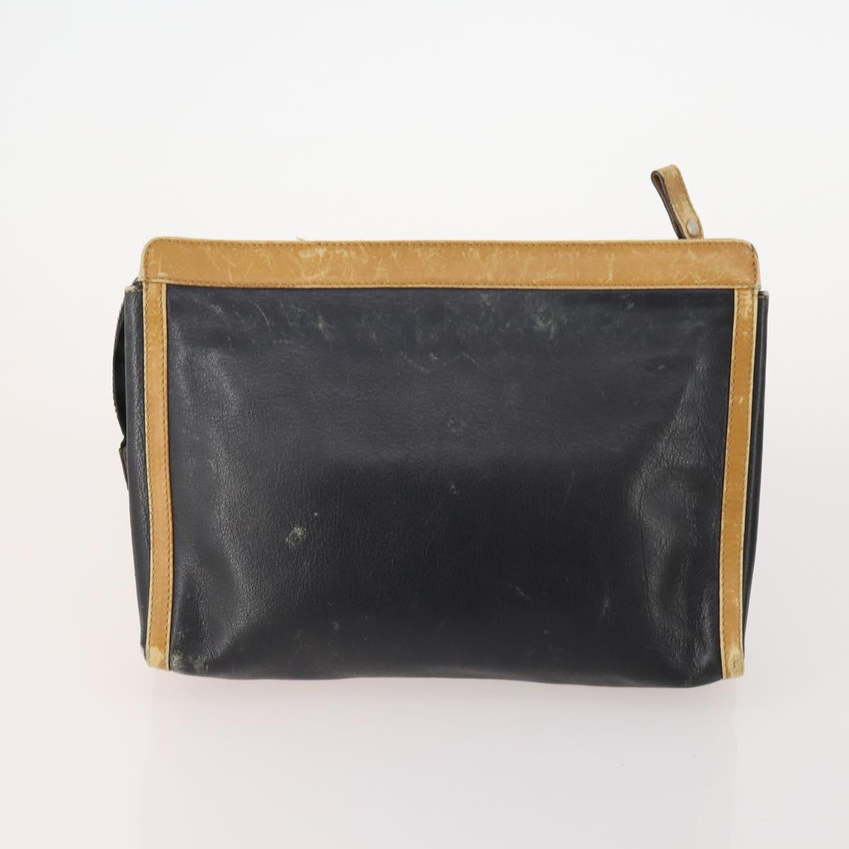 BALLY Celine MCM Macadam Canvas Vicetos Bag Leather 4 Set Black Auth 175754